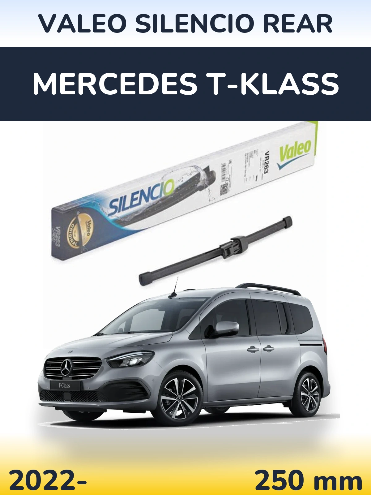 Ștergătoare Valeo Silencio Rear pentru Mercedes T-Klass