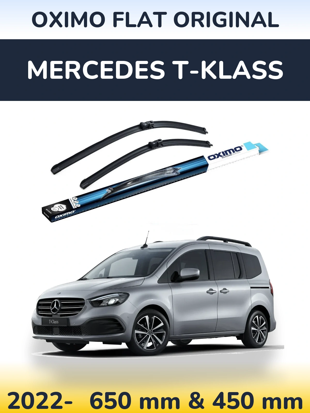 Ștergătoare Oximo Flat Original pentru Mercedes T-Klass