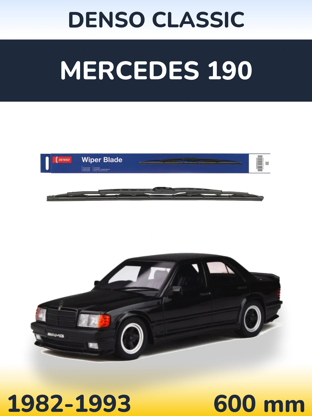 Ștergătoare Denso Classic pentru Mercedes 190