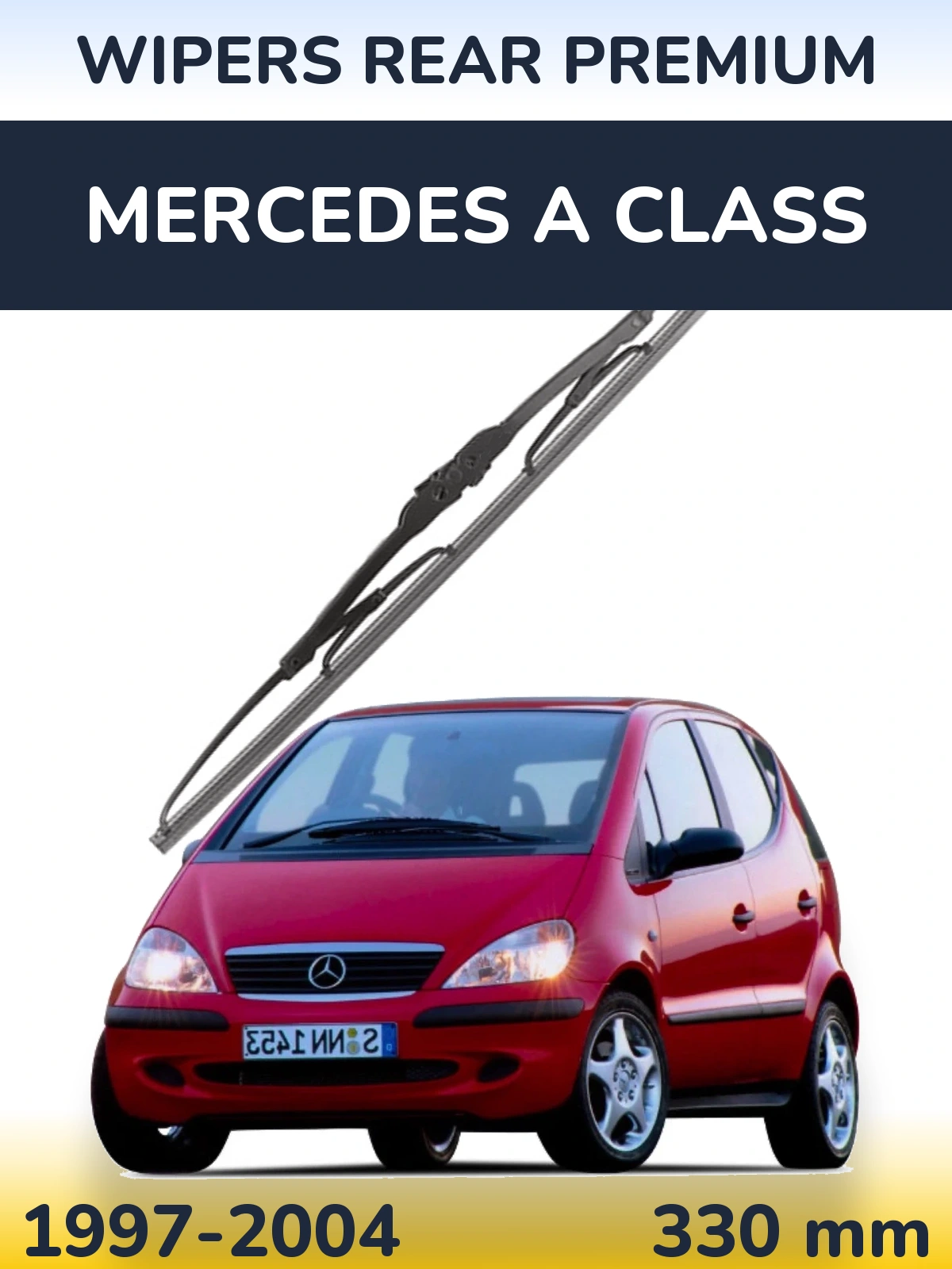 Задний дворник WIPERS REAR PREMIUM 330 мм для Mercedes A Class 1997-2004