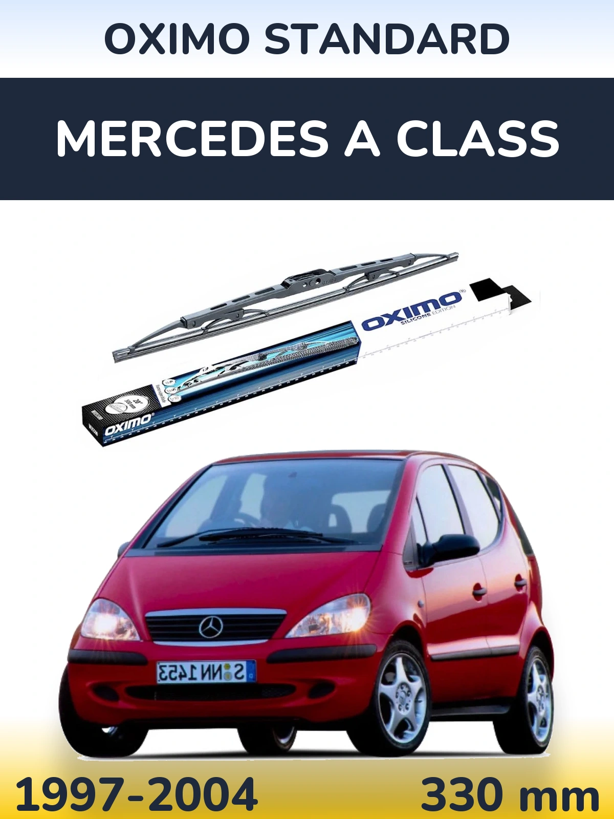Ștergătoare Oximo Standard pentru Mercedes A Class