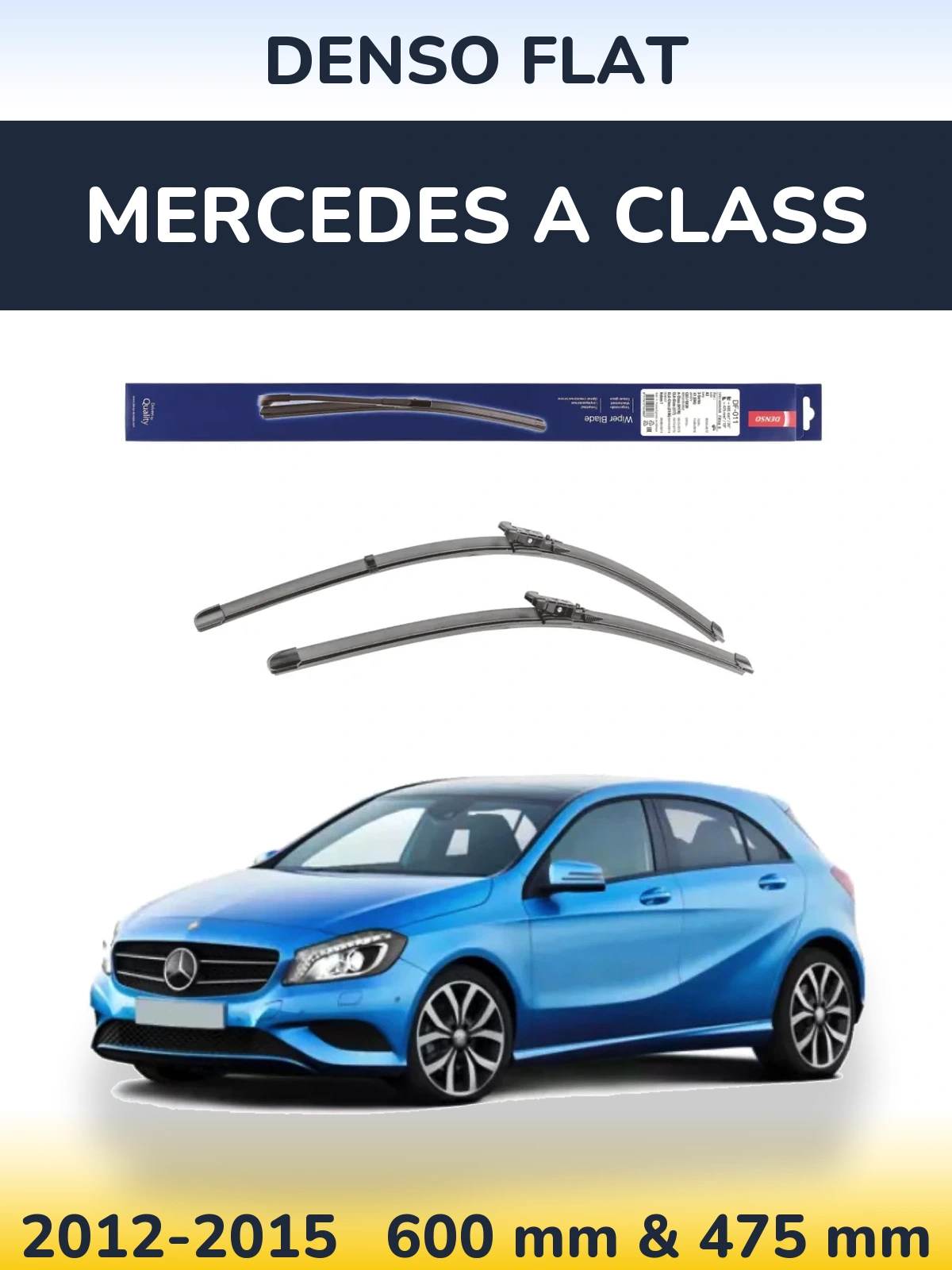 Ștergătoare Denso Flat pentru Mercedes A Class