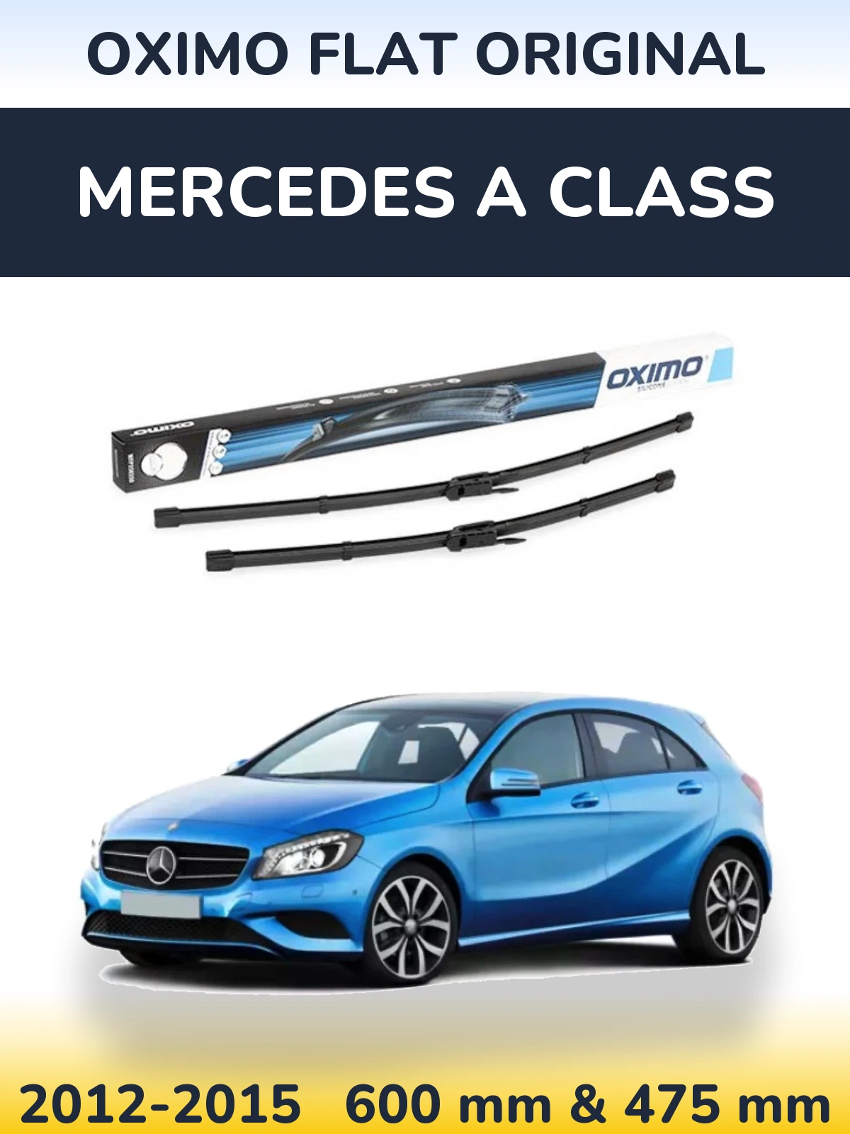 Ștergătoare Oximo Flat Original pentru Mercedes A Class