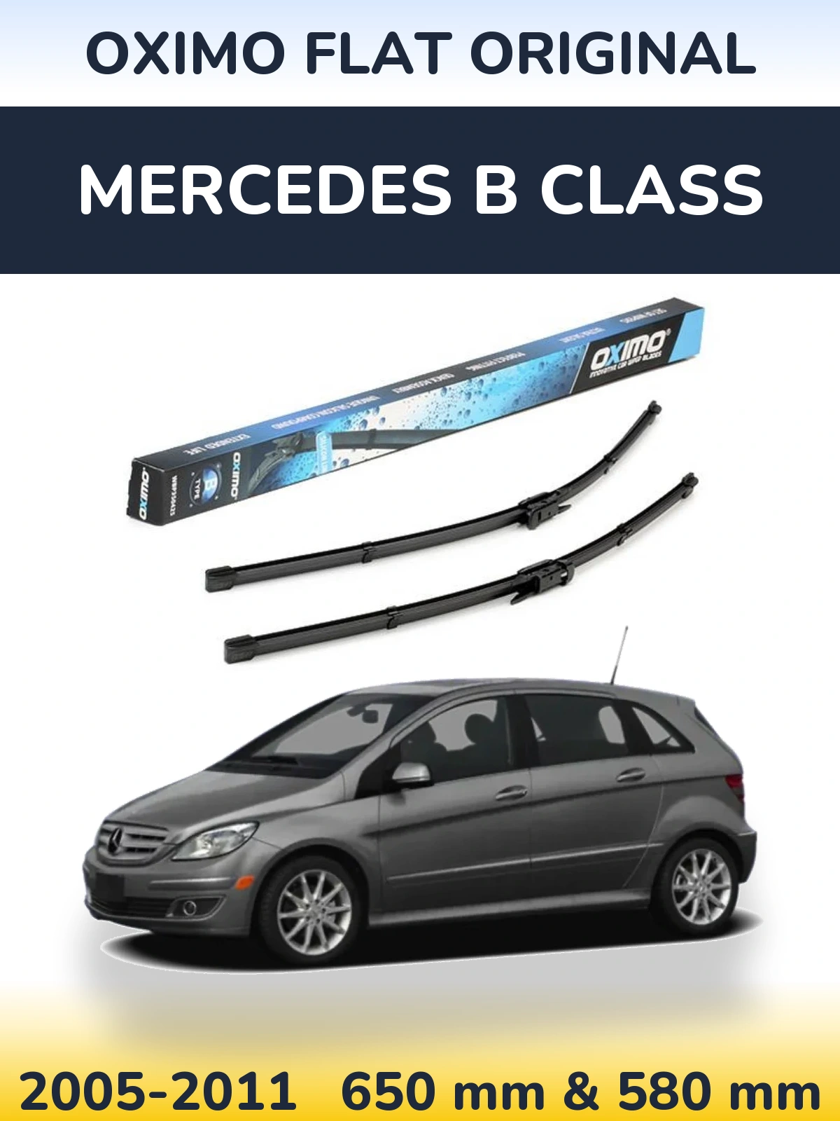Ștergătoare Oximo Flat Original pentru Mercedes B Class