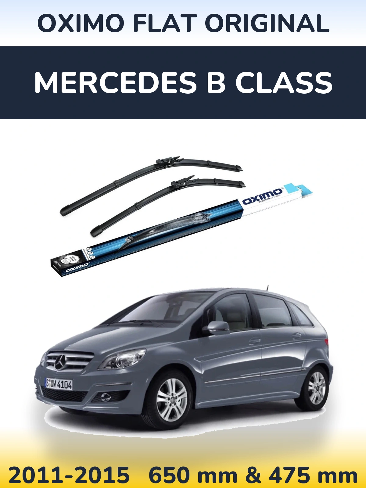 Ștergătoare Oximo Flat Original pentru Mercedes B Class