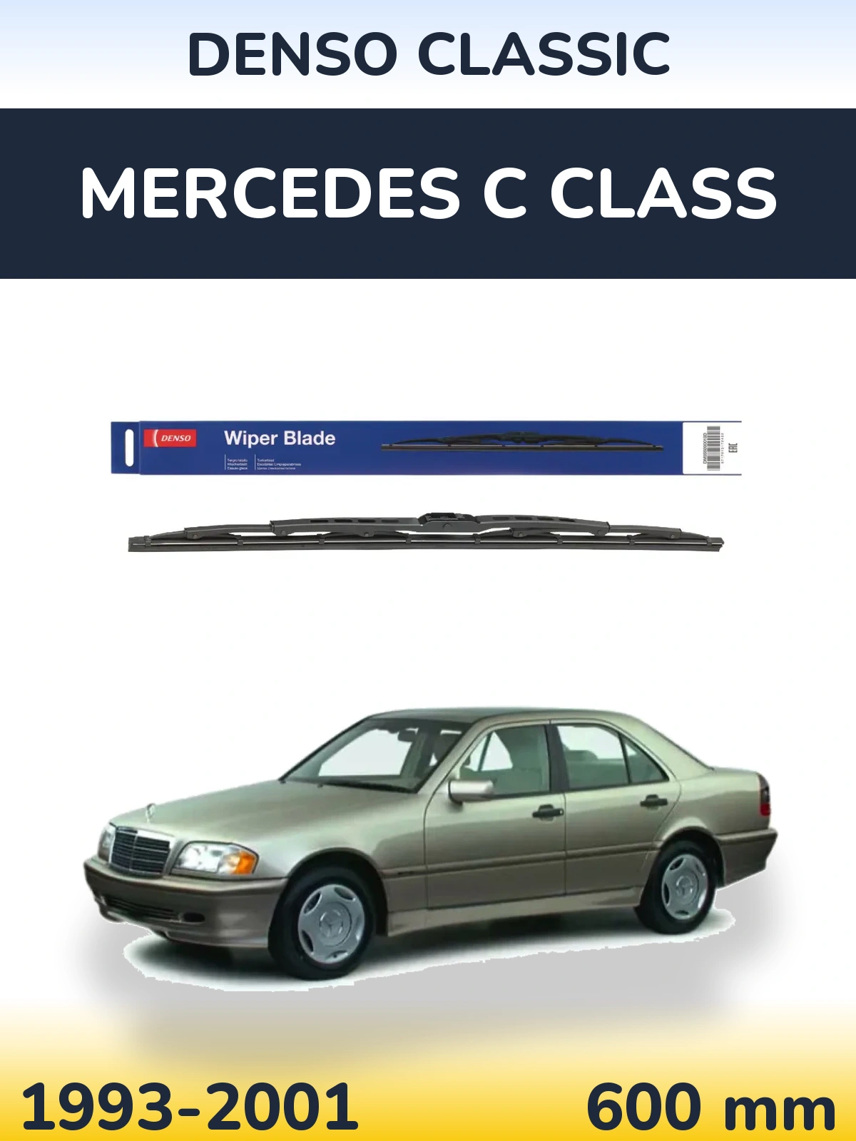 Ștergătoare Denso Classic pentru Mercedes C Class