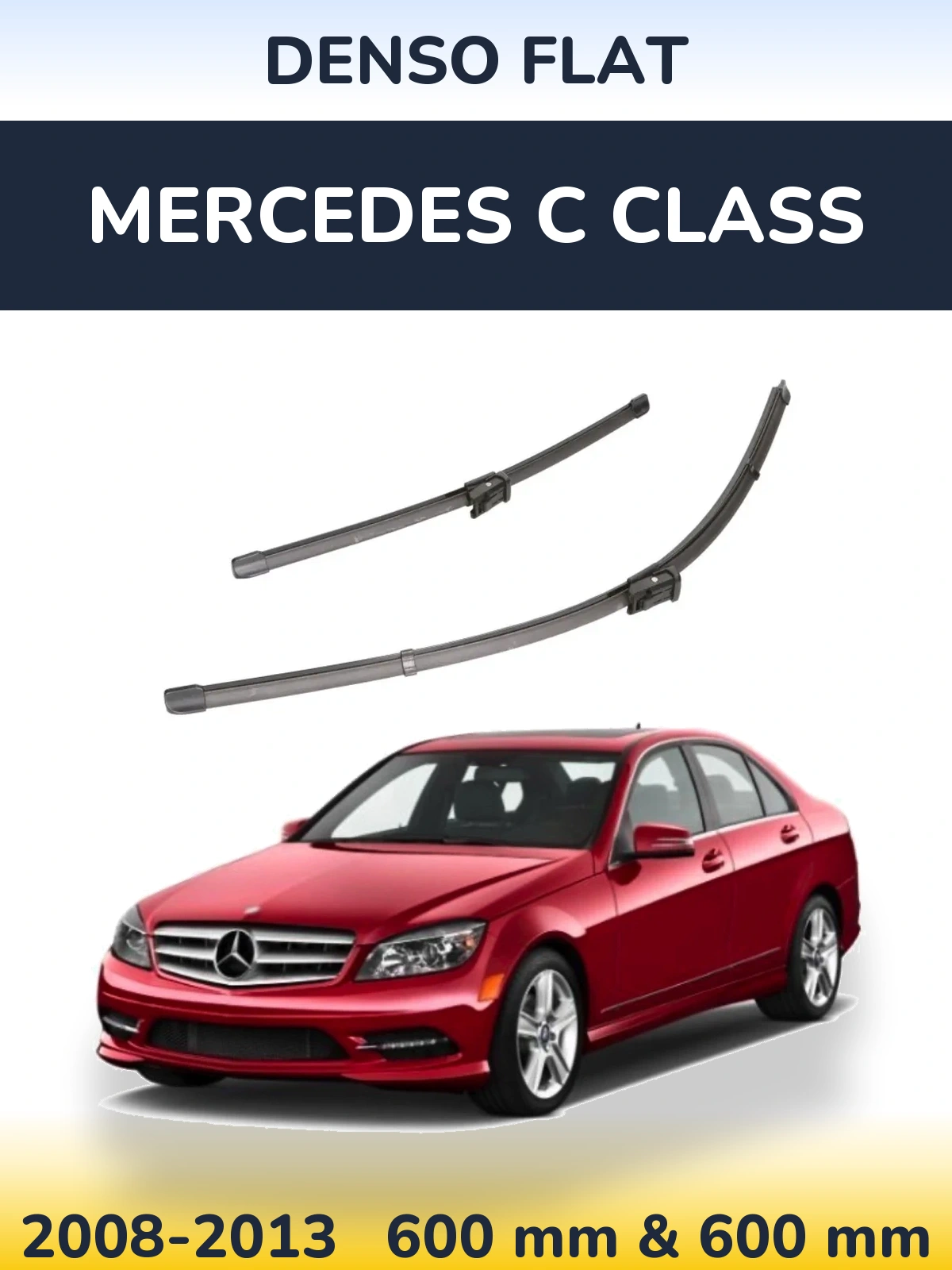 Ștergătoare Denso Flat pentru Mercedes C Class