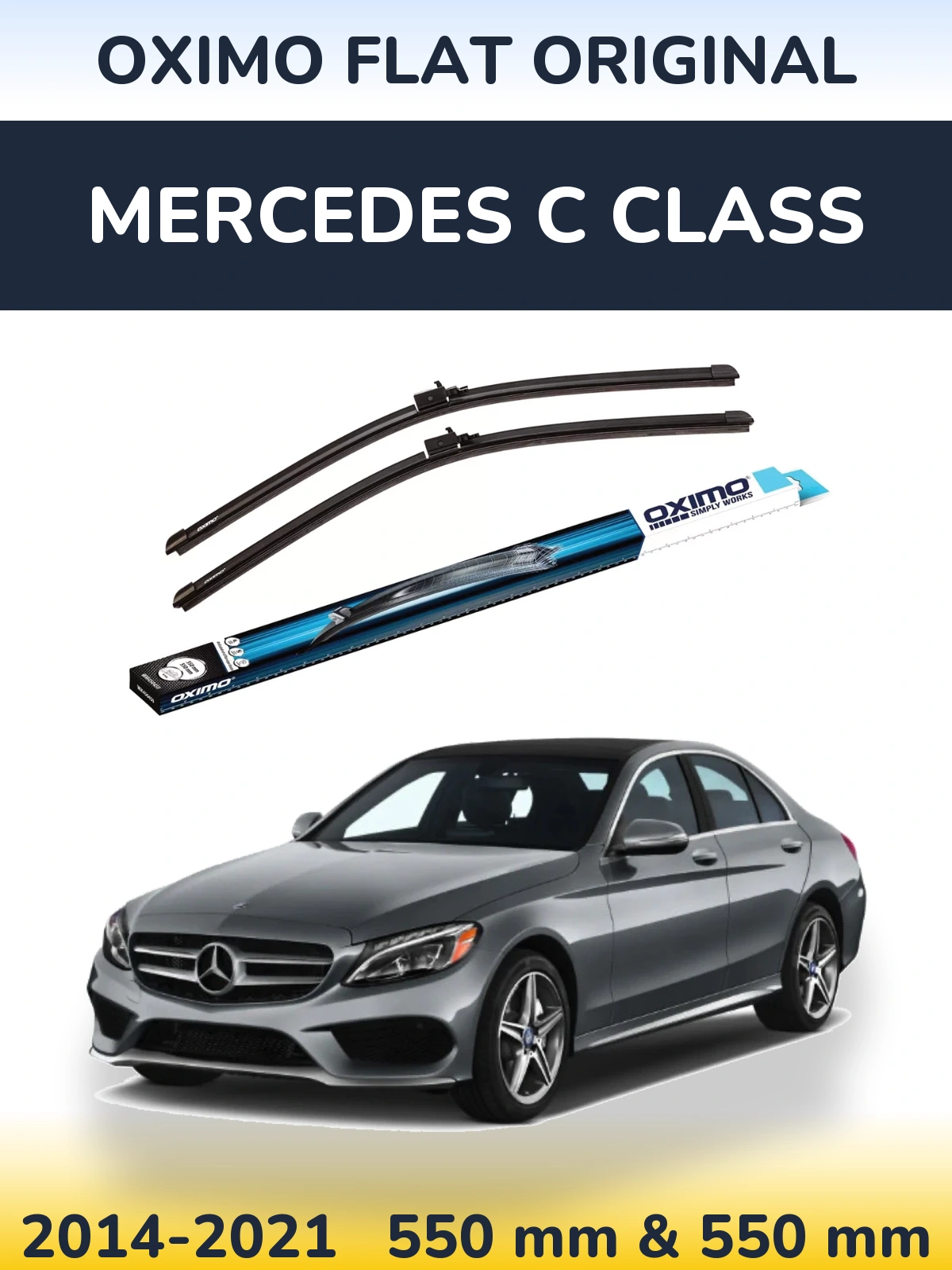 Ștergătoare Oximo Flat Original pentru Mercedes C Class