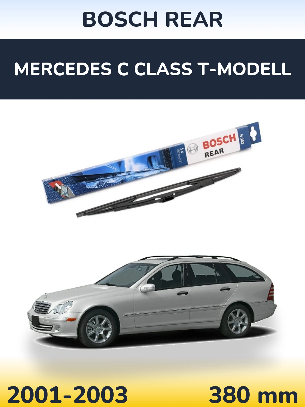 Ștergătoare BOSCH Rear pentru Mercedes C Class T-Modell