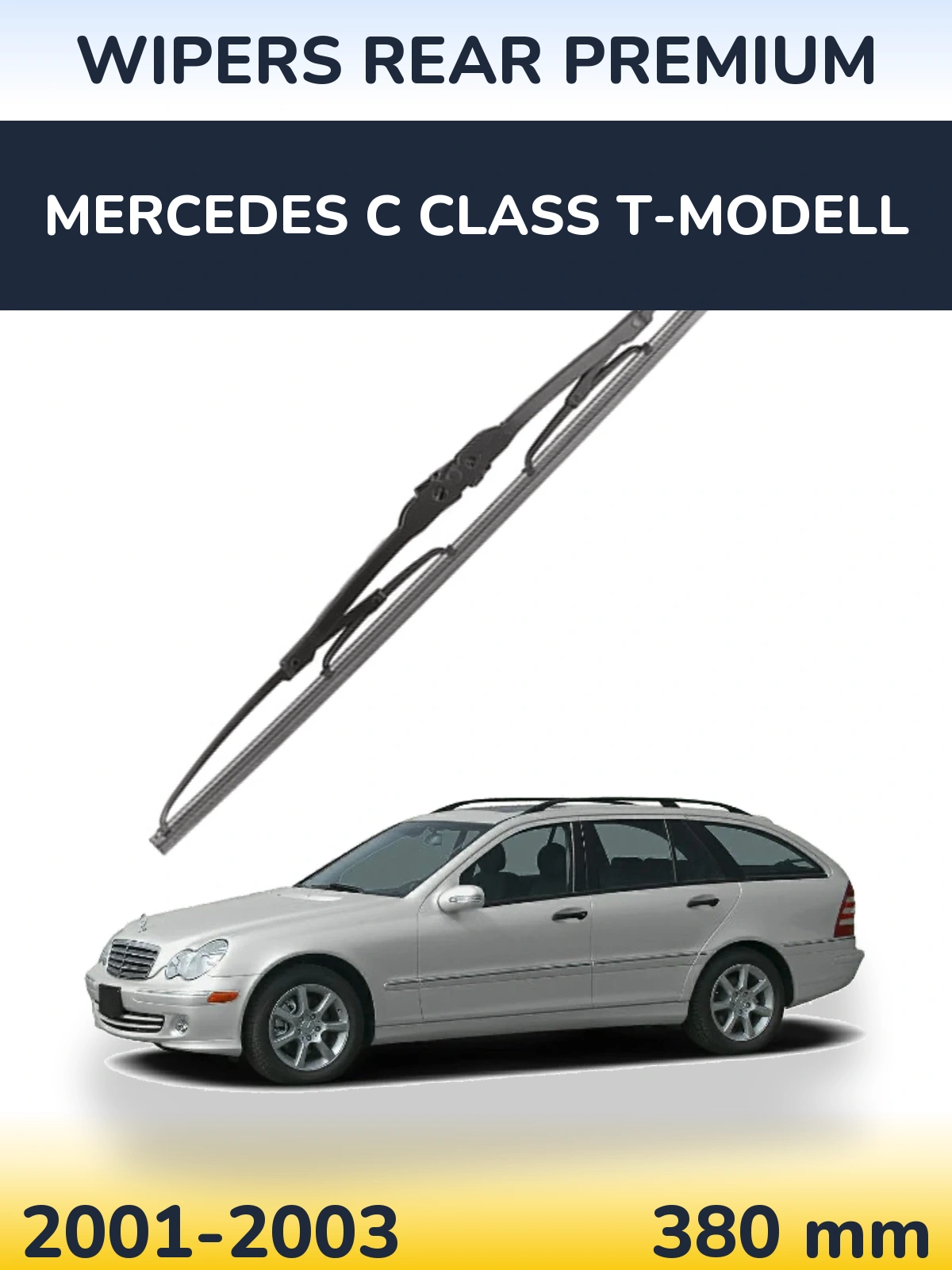 Ștergătoare WIPERS REAR PREMIUM pentru Mercedes C Class T-Modell