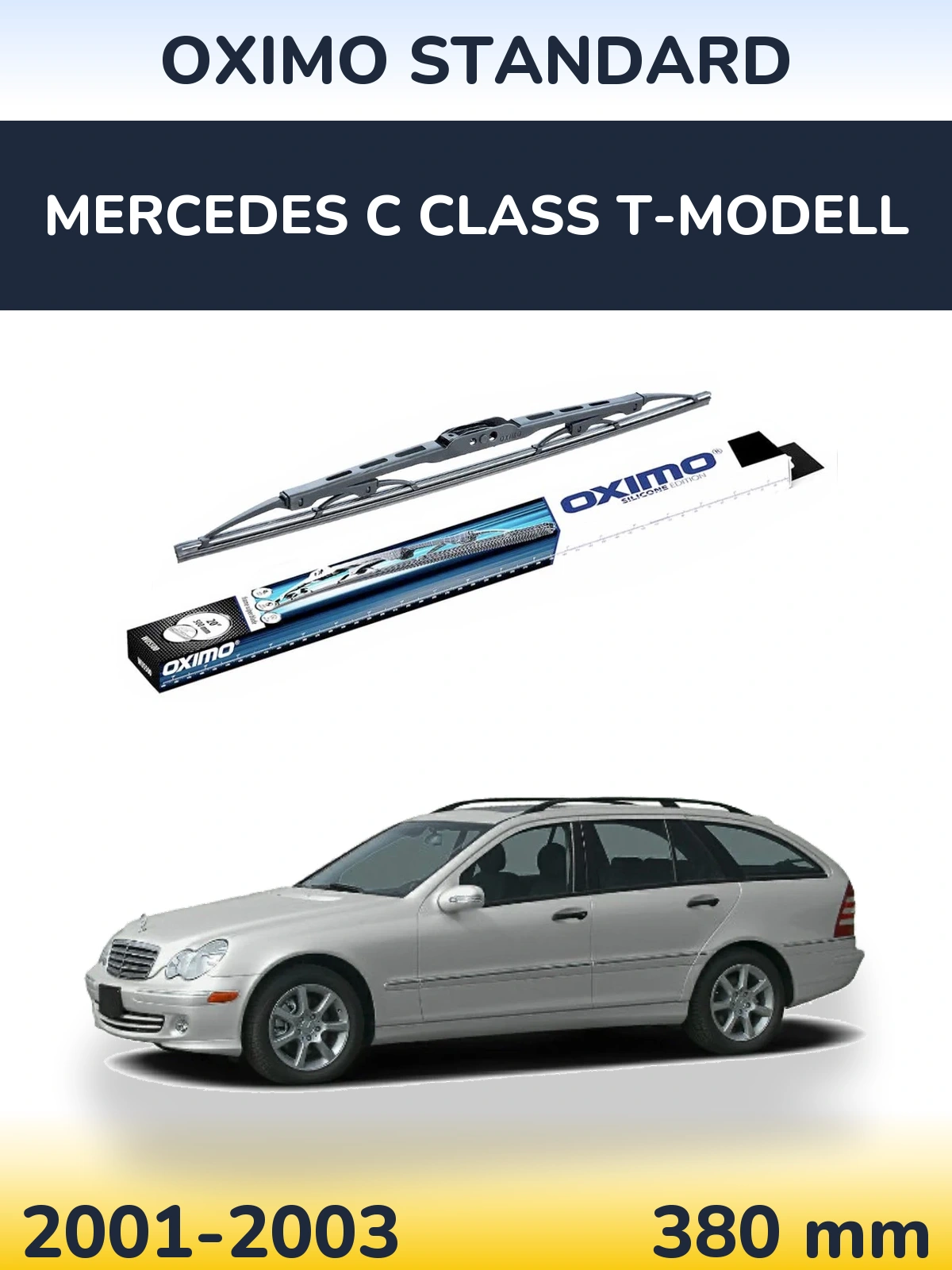 Ștergătoare Oximo Standard pentru Mercedes C Class T-Modell