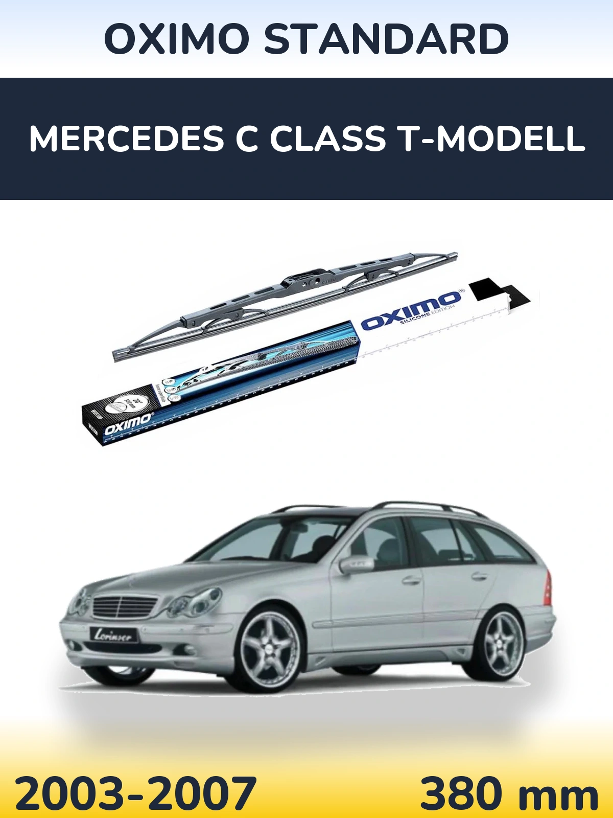 Ștergătoare Oximo Standard pentru Mercedes C Class T-Modell