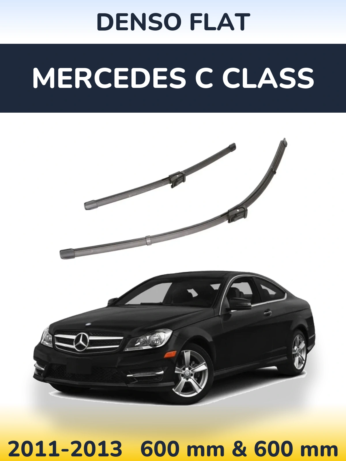Ștergătoare Denso Flat pentru Mercedes C Class