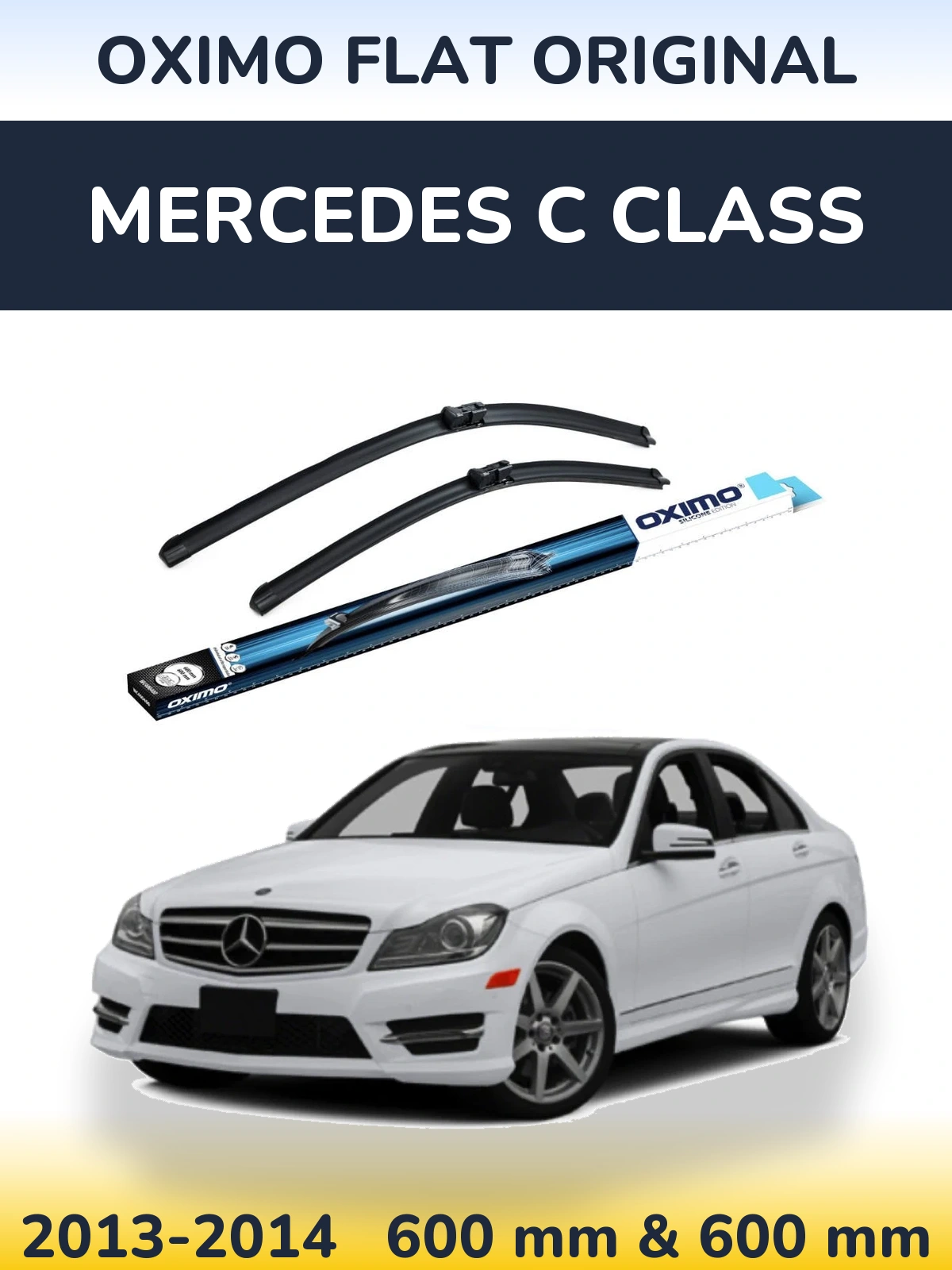 Ștergătoare Oximo Flat Original pentru Mercedes C Class