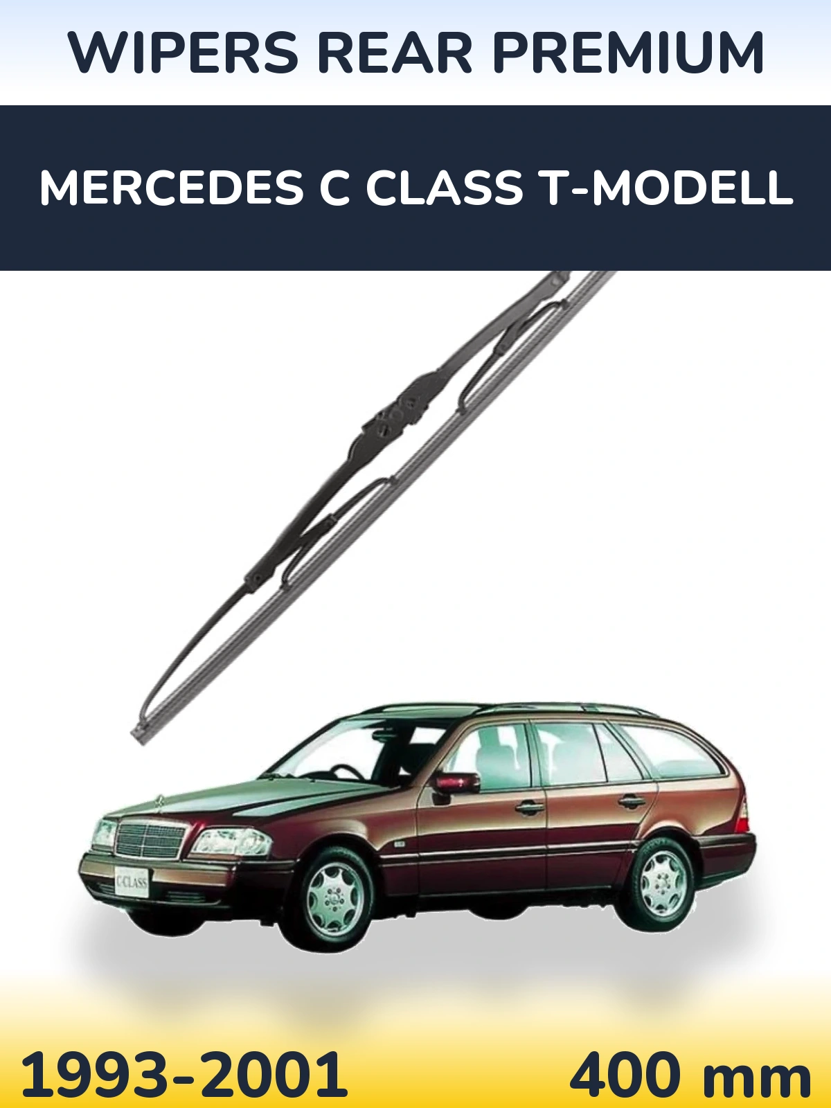 Ștergătoare WIPERS REAR PREMIUM pentru Mercedes C Class T-Modell