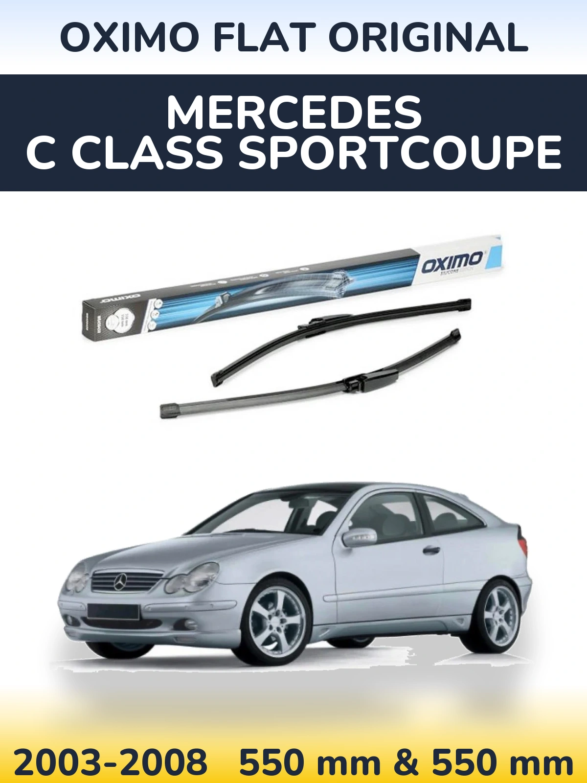 Ștergătoare Oximo Flat Original pentru Mercedes C Class Sportcoupe