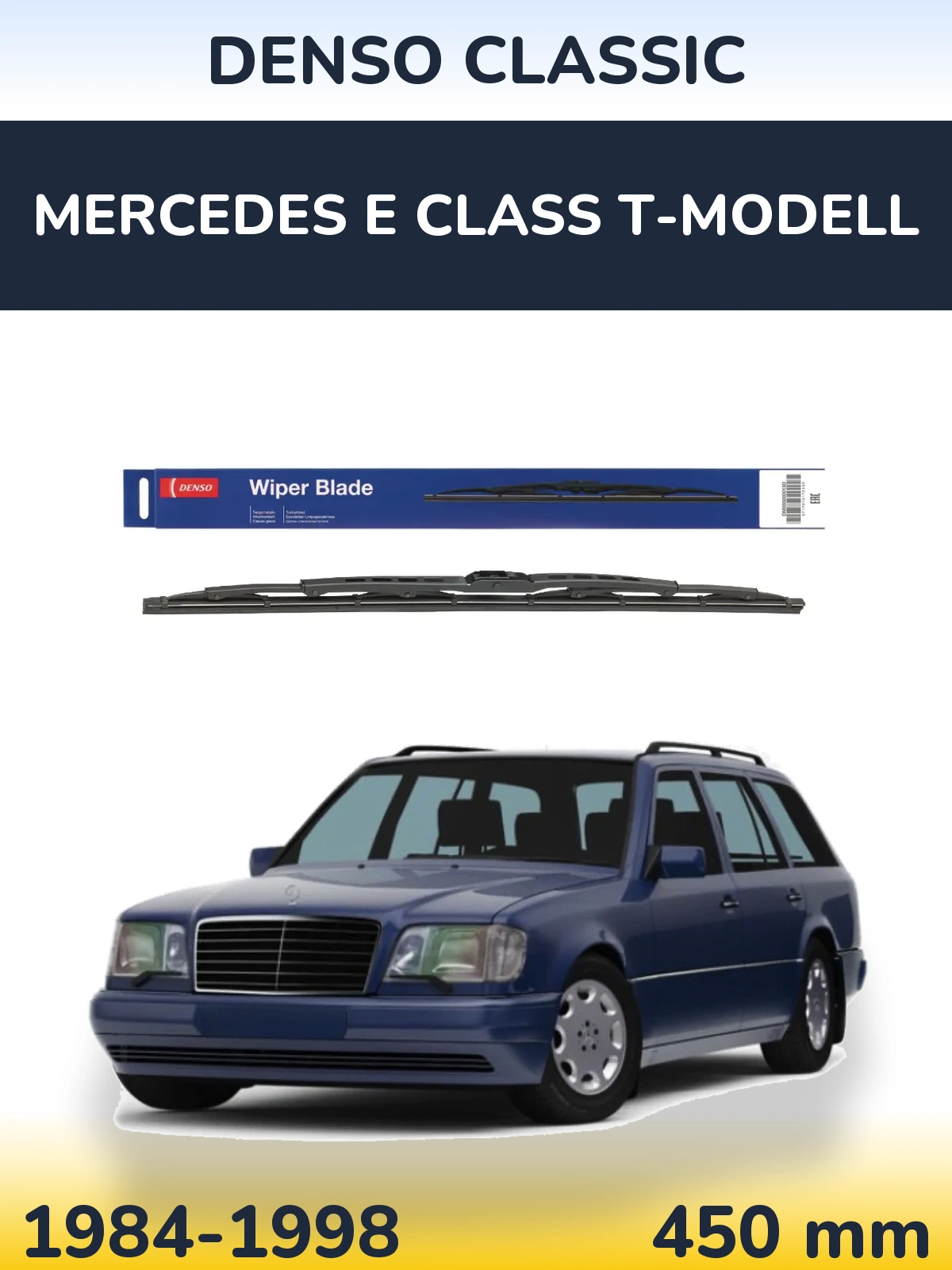 Ștergătoare Denso Classic pentru Mercedes E Class T-Modell