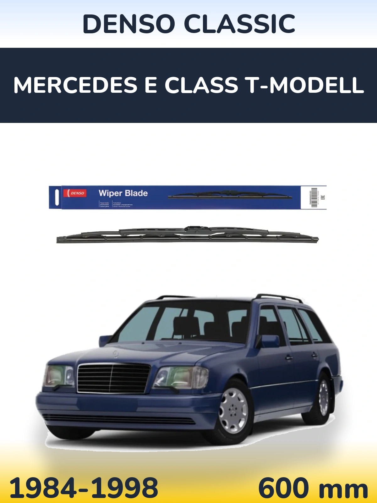 Ștergătoare Denso Classic pentru Mercedes E Class T-Modell