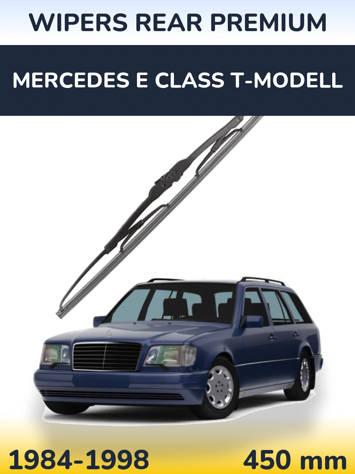 Задний дворник WIPERS REAR PREMIUM 450 мм для Mercedes E Class T-Модельl 1984-1998