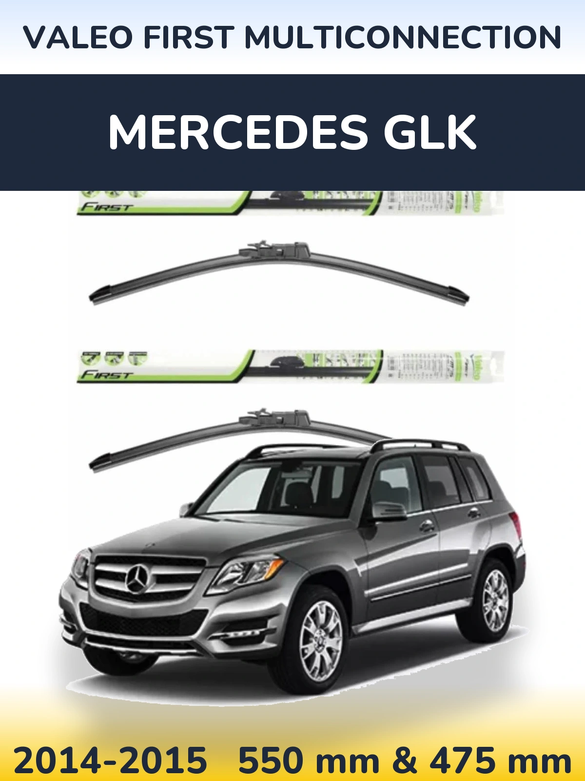 Ștergătoare Valeo First MultiConnection pentru Mercedes GLK