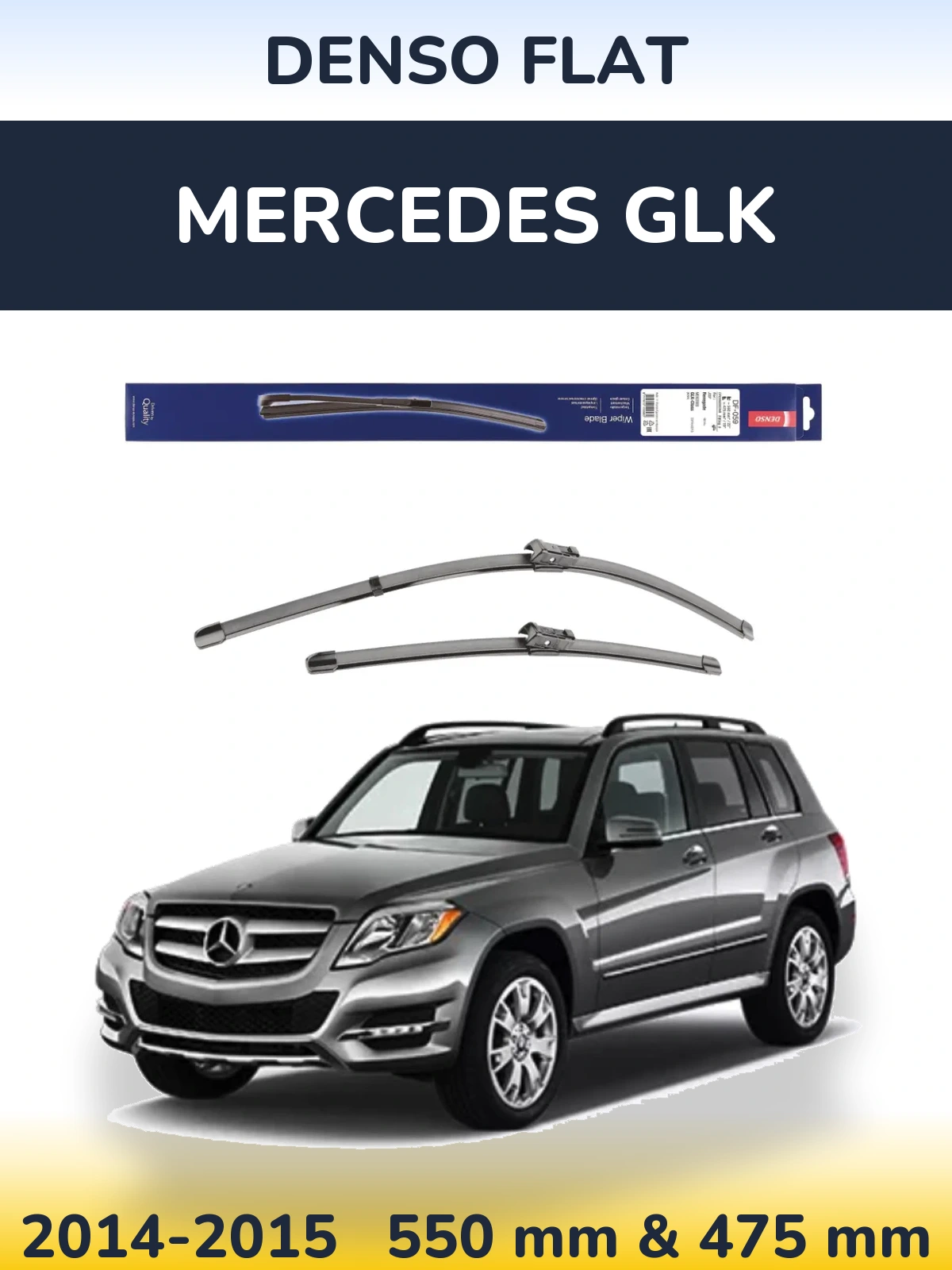 Ștergătoare Denso Flat pentru Mercedes GLK