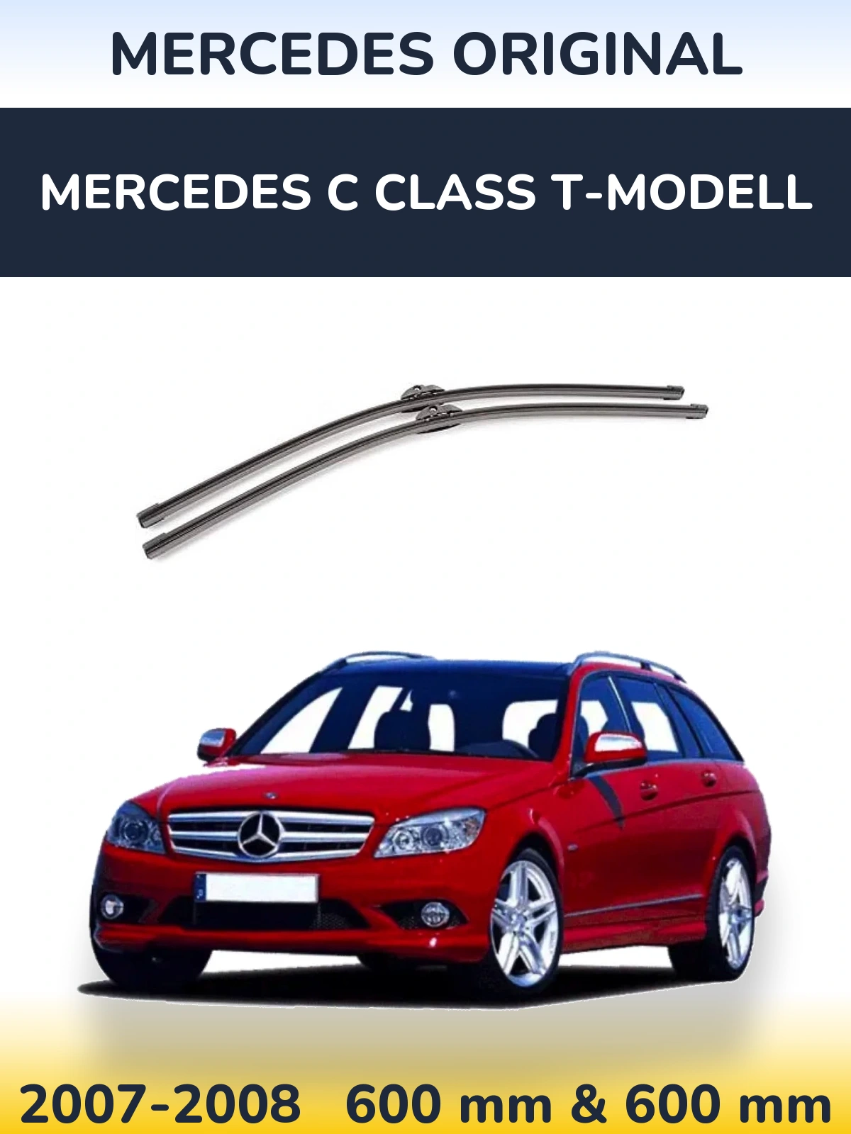 Ștergătoare Mercedes OEM Mercedes Original pentru Mercedes C Class T-Modell
