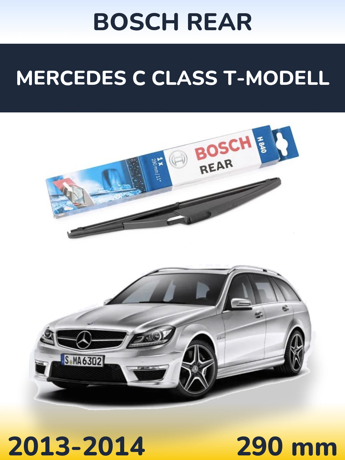 Ștergătoare BOSCH Rear pentru Mercedes C Class T-Modell