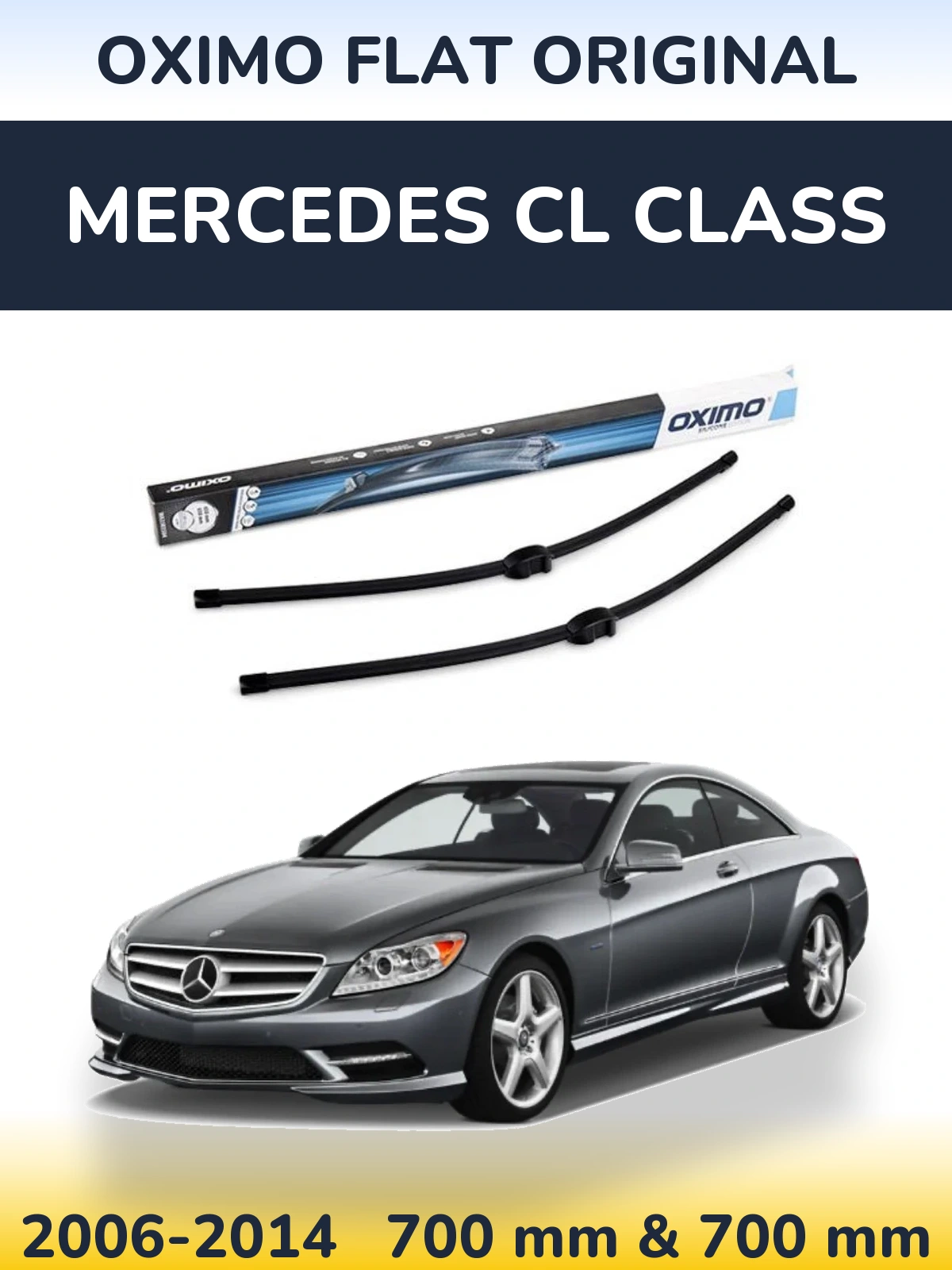 Ștergătoare Oximo Flat Original pentru Mercedes CL Class