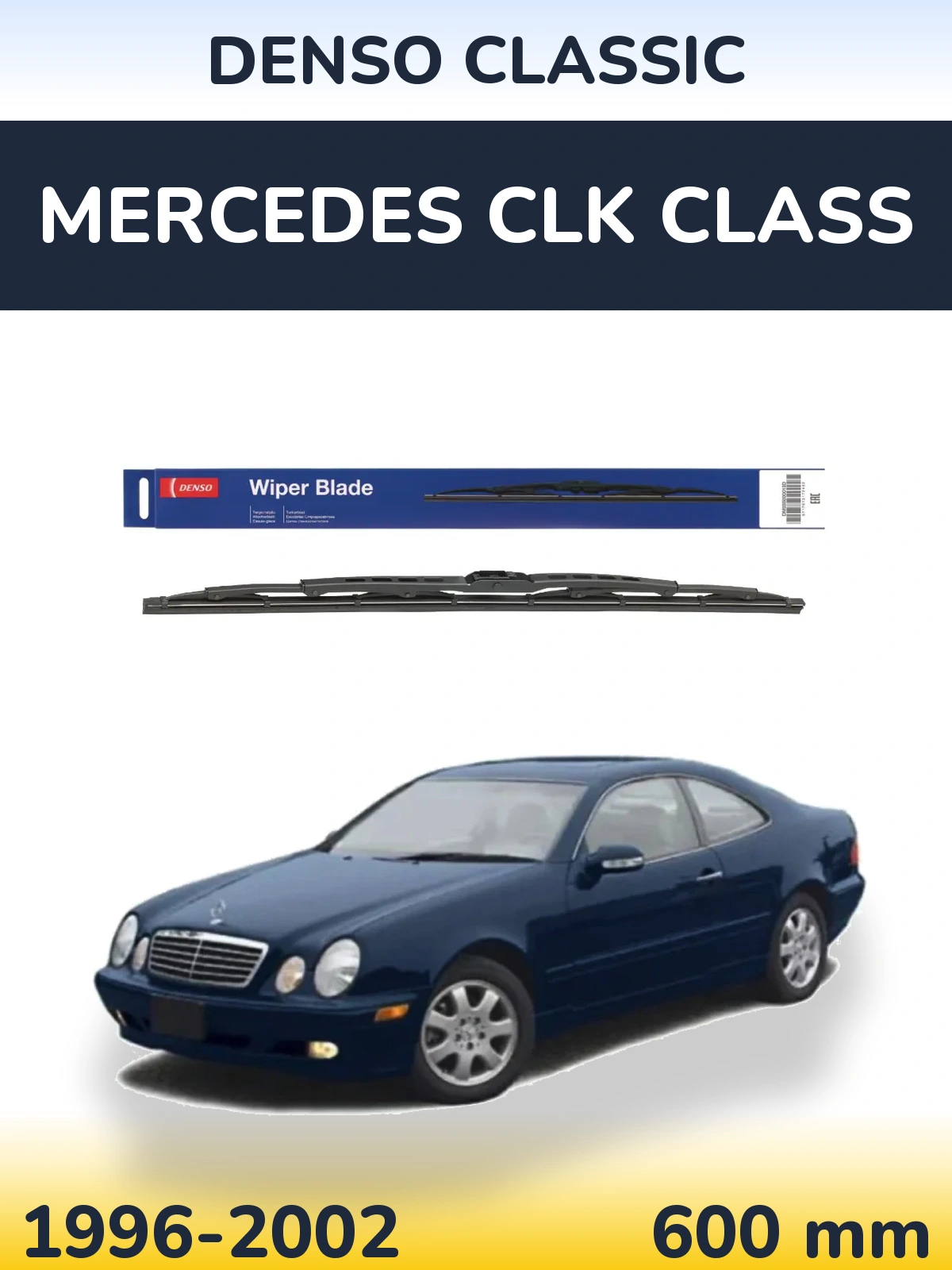 Ștergătoare Denso Classic pentru Mercedes CLK Class