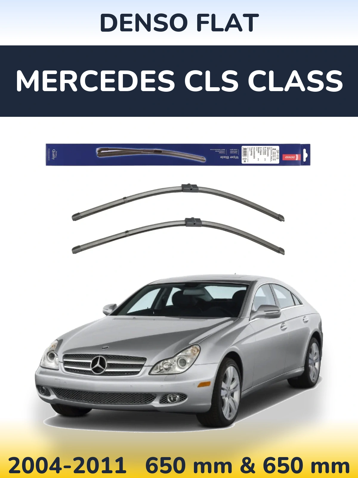 Ștergătoare Denso Flat pentru Mercedes CLS Class