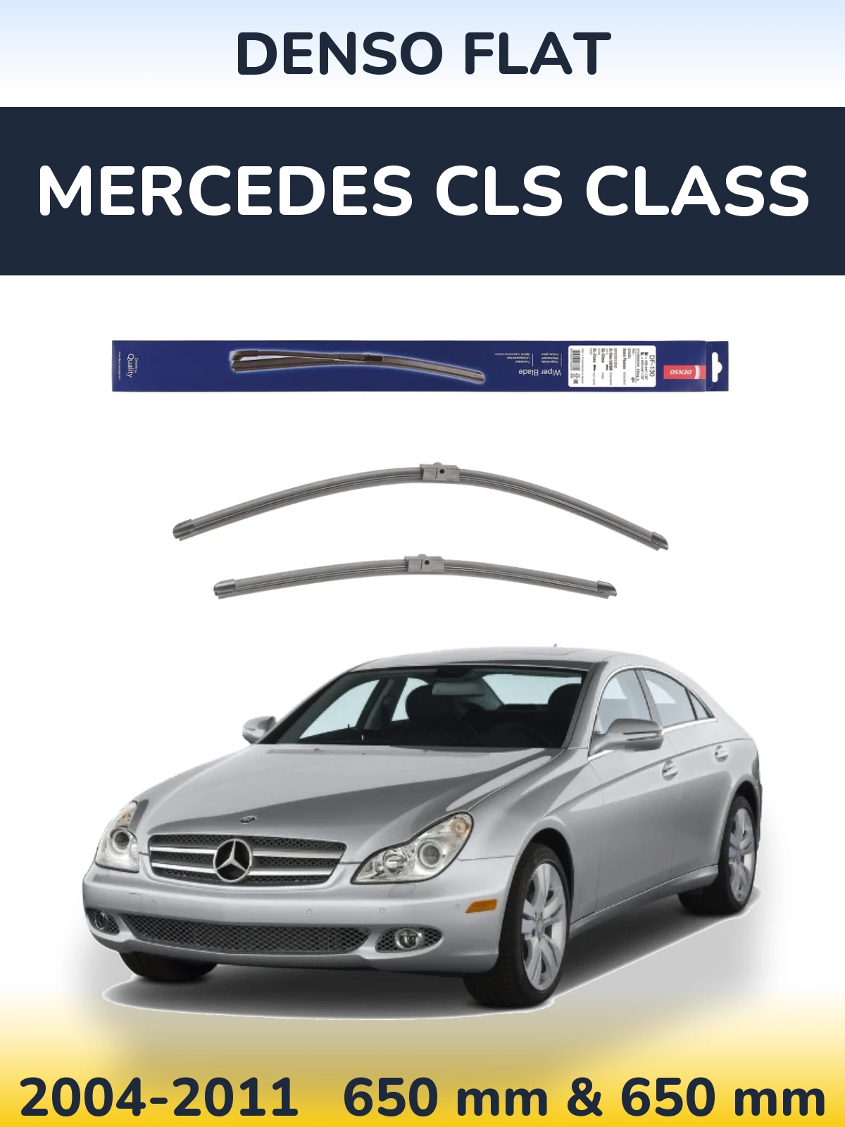 Ștergătoare Denso Flat pentru Mercedes CLS Class