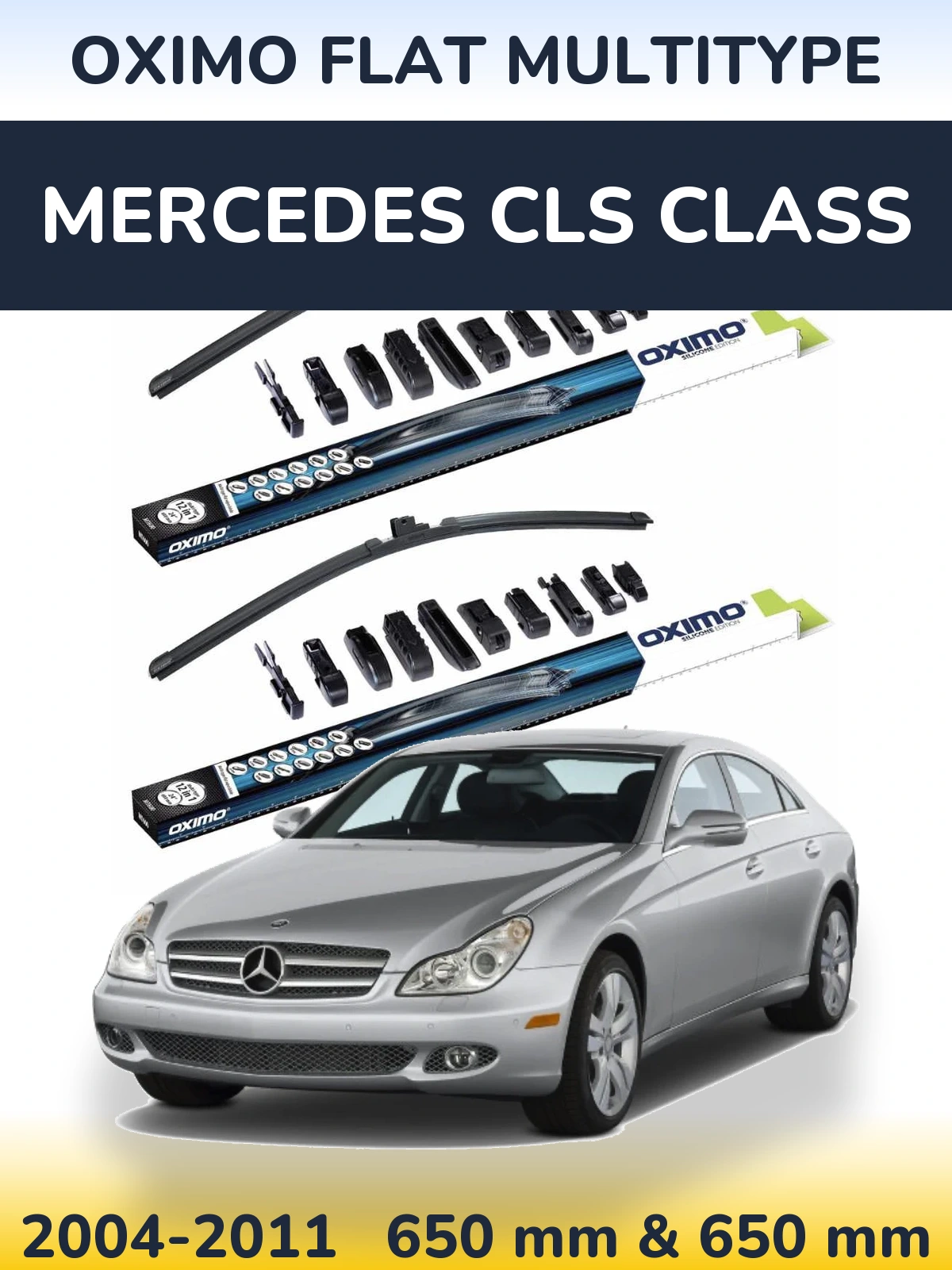 Ștergătoare Oximo Flat MultiTipe pentru Mercedes CLS Class