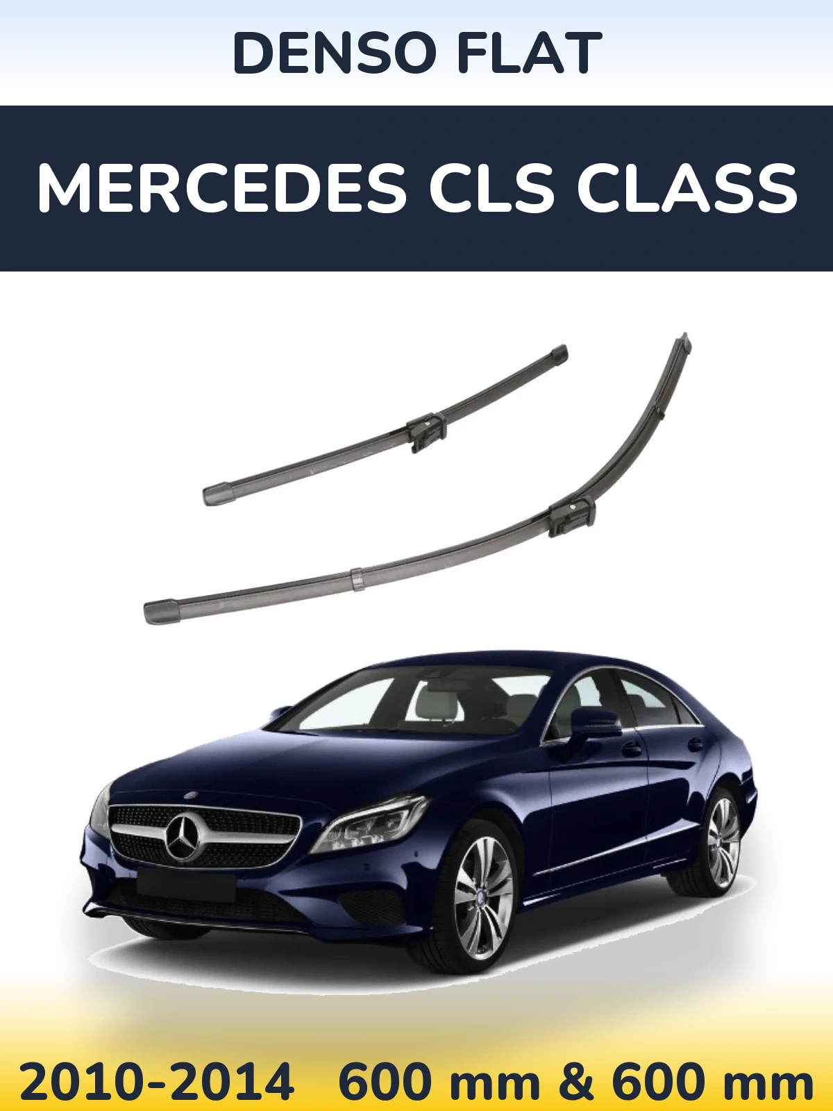 Ștergătoare Denso Flat pentru Mercedes CLS Class