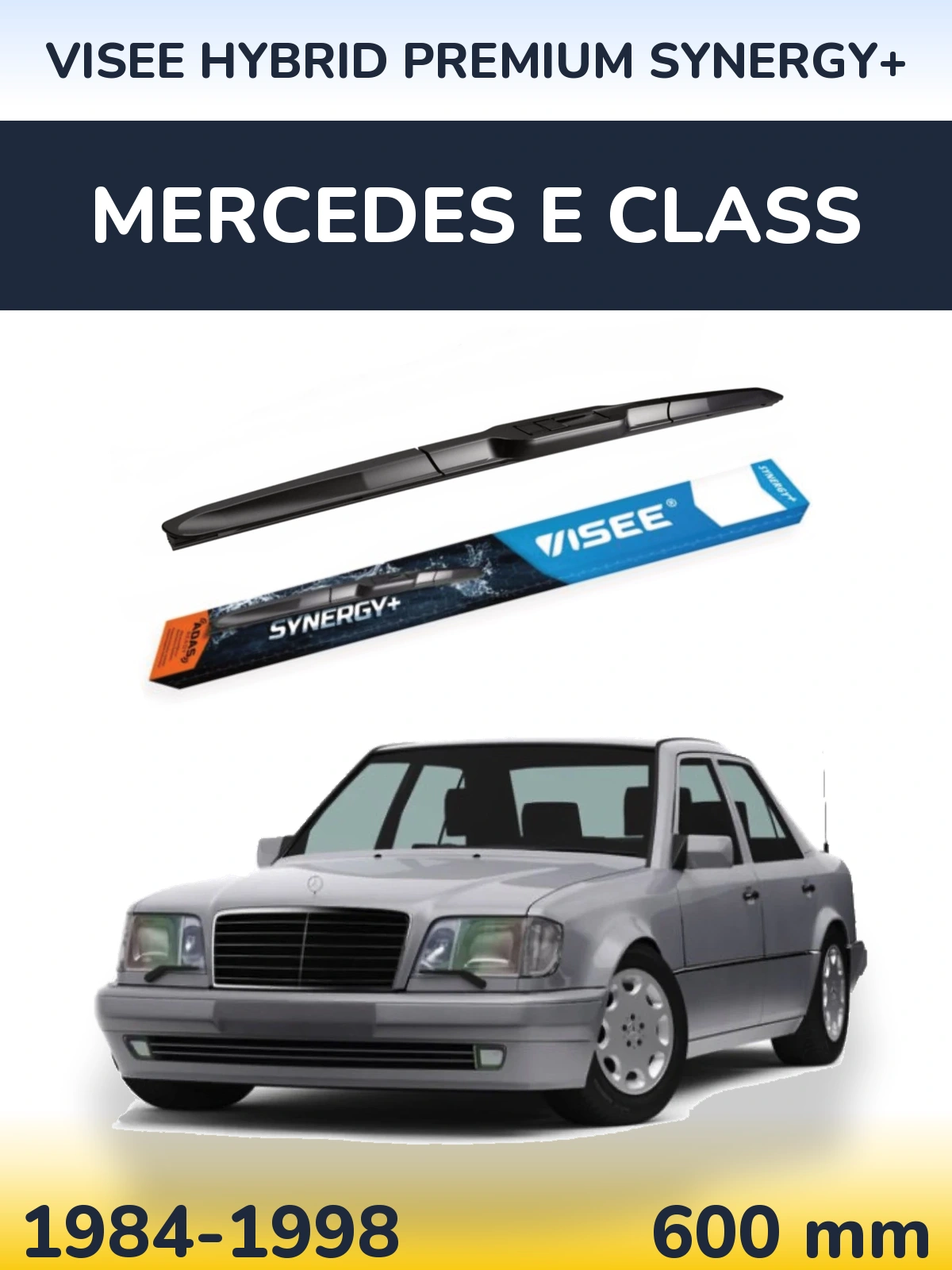 Ștergătoare VISEE HYBRID PREMIUM SYNERGY+ pentru Mercedes E Class