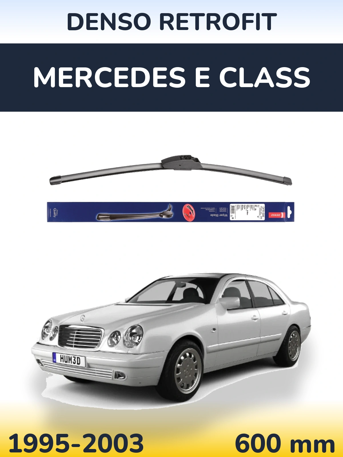 Ștergătoare Denso Retrofit pentru Mercedes E Class