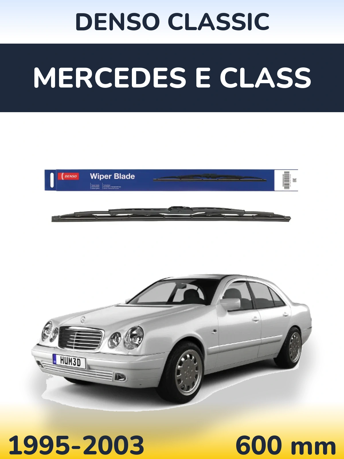 Ștergătoare Denso Classic pentru Mercedes E Class
