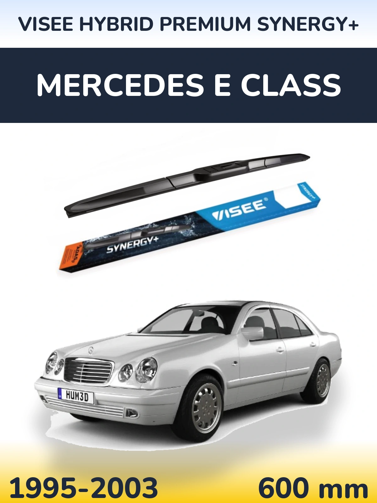 Ștergătoare VISEE HYBRID PREMIUM SYNERGY+ pentru Mercedes E Class