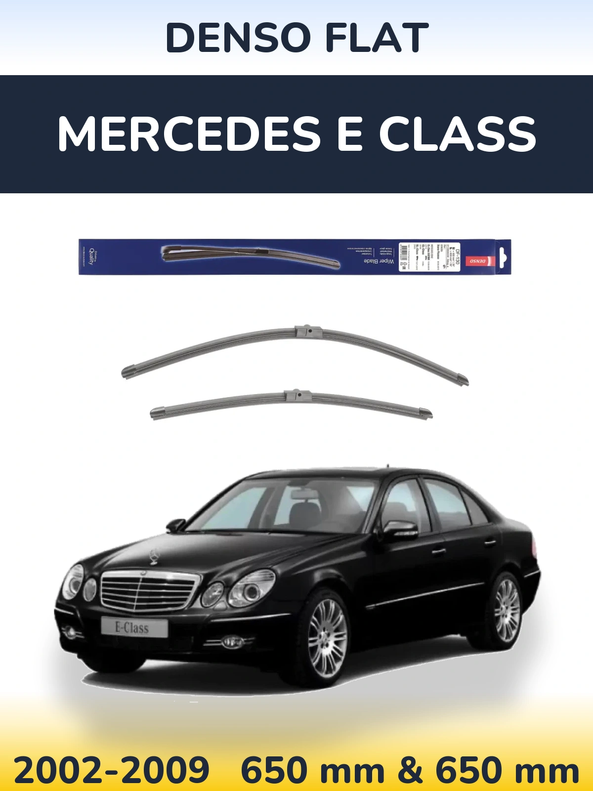 Ștergătoare Denso Flat pentru Mercedes E Class