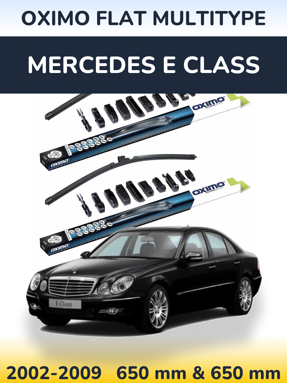 Ștergătoare Oximo Flat MultiTipe pentru Mercedes E Class