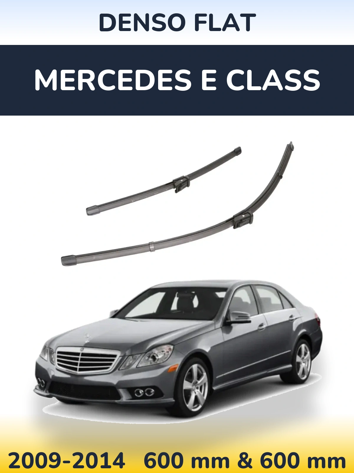 Ștergătoare Denso Flat pentru Mercedes E Class