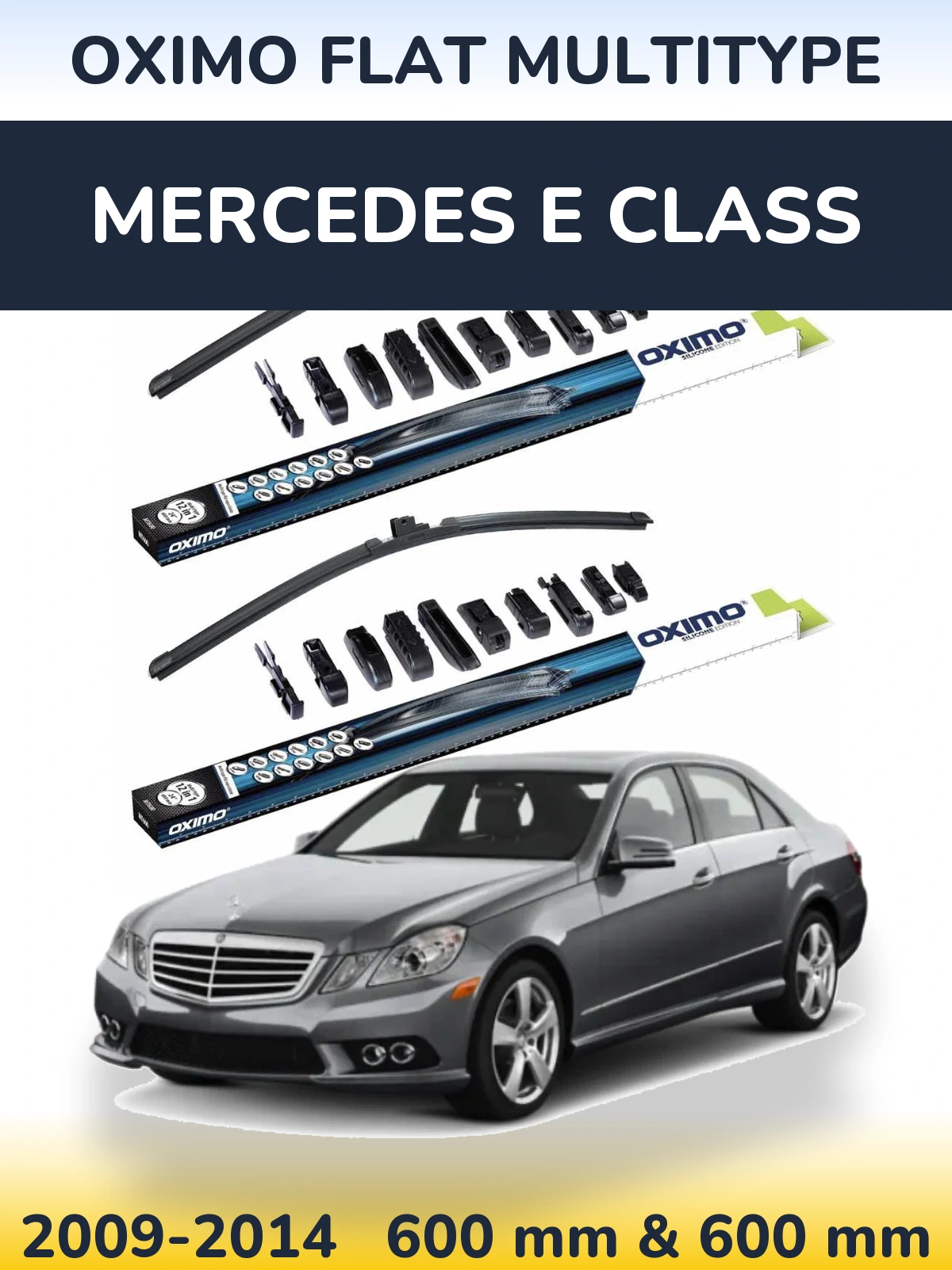 Ștergătoare Oximo Flat MultiTipe pentru Mercedes E Class