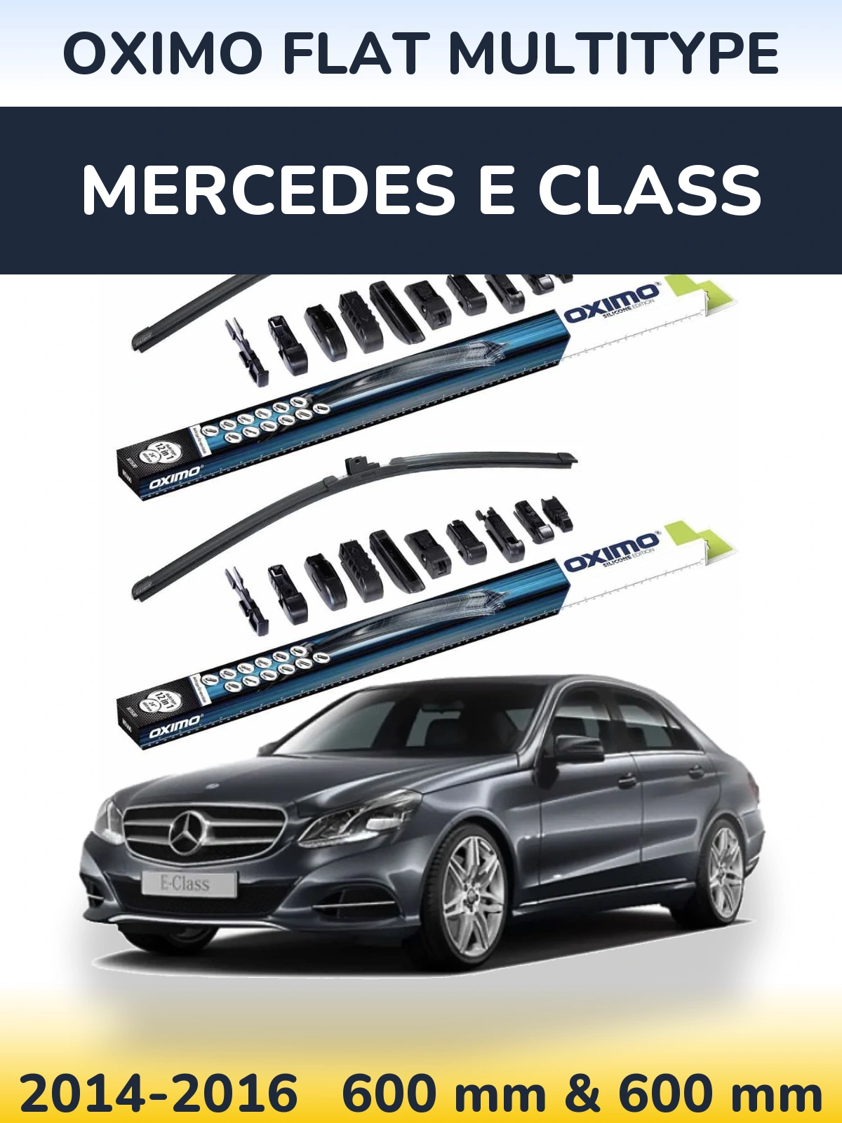 Ștergătoare Oximo Flat MultiTipe pentru Mercedes E Class