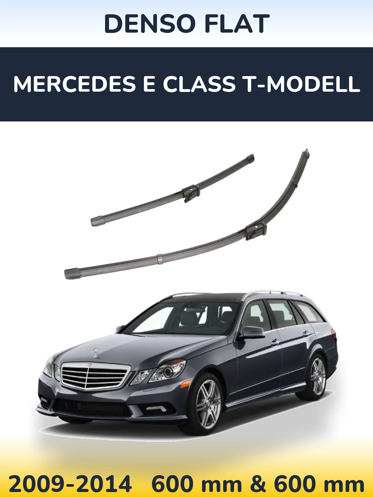 Ștergătoare Denso Flat pentru Mercedes E Class T-Modell