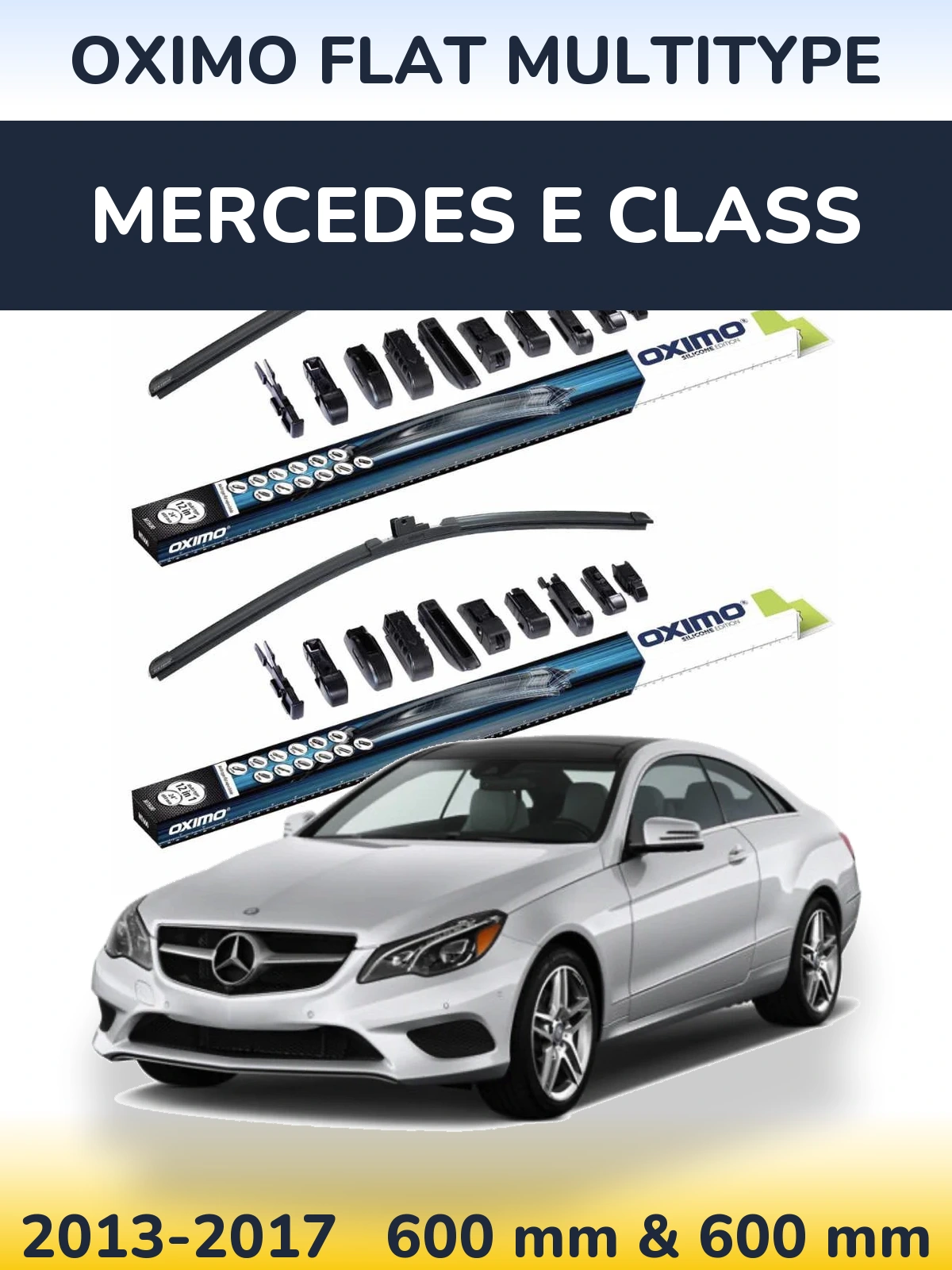 Ștergătoare Oximo Flat MultiTipe pentru Mercedes E Class