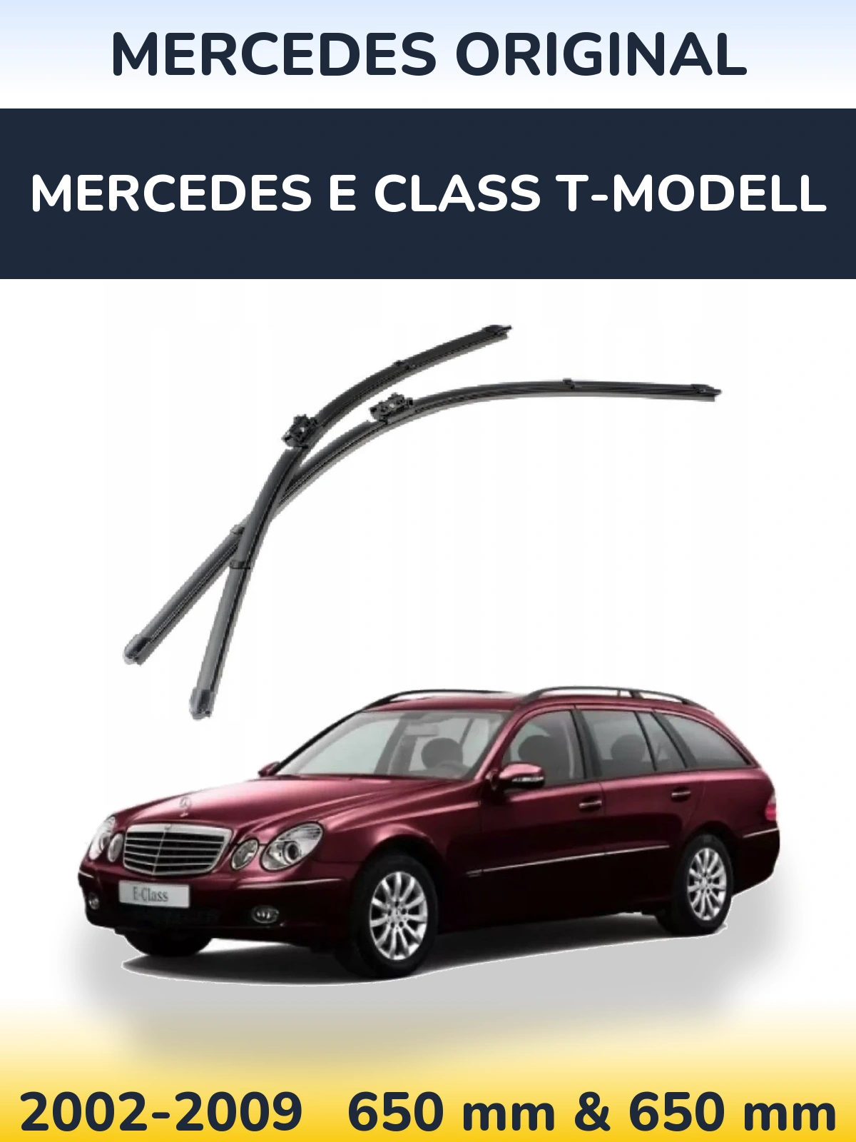 Ștergătoare Mercedes OEM Mercedes Original pentru Mercedes E Class T-Modell
