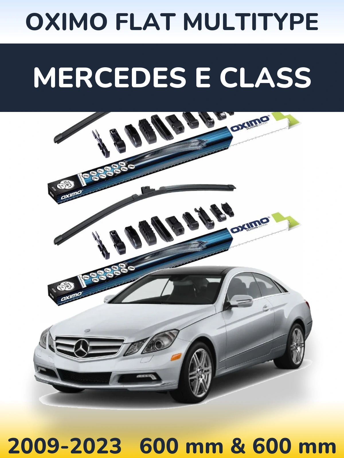 Ștergătoare Oximo Flat MultiTipe pentru Mercedes E Class