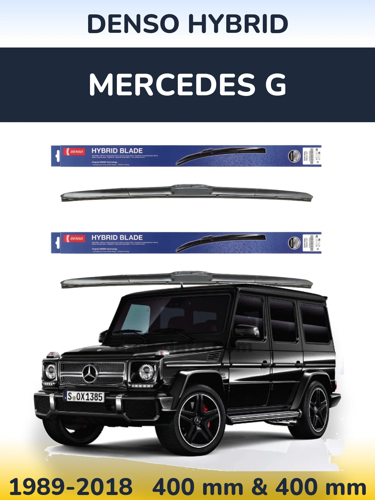 Ștergătoare Denso Hybrid pentru Mercedes G