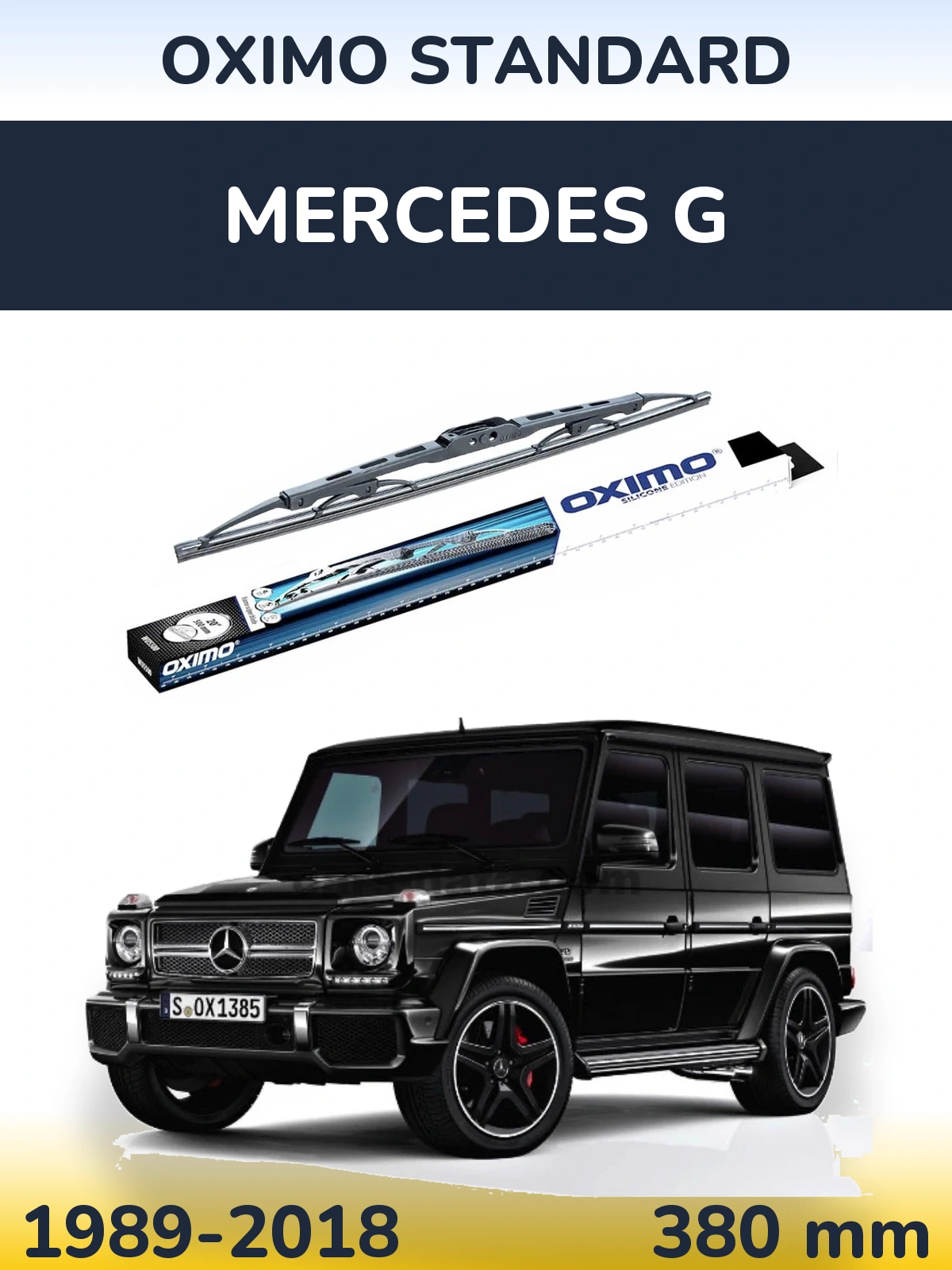Ștergătoare Oximo Standard pentru Mercedes G