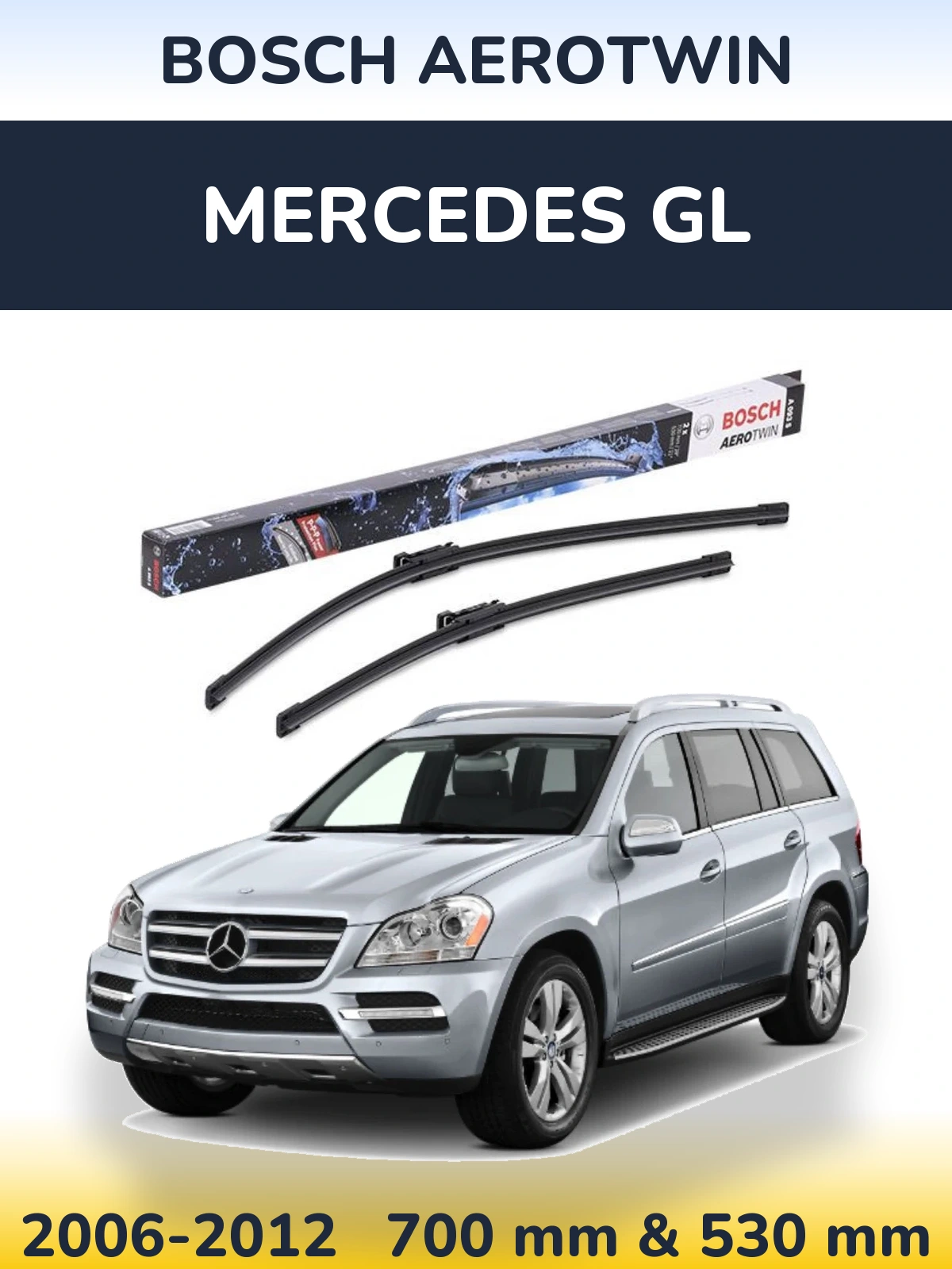 Ștergătoare BOSCH AeroTwin pentru Mercedes GL