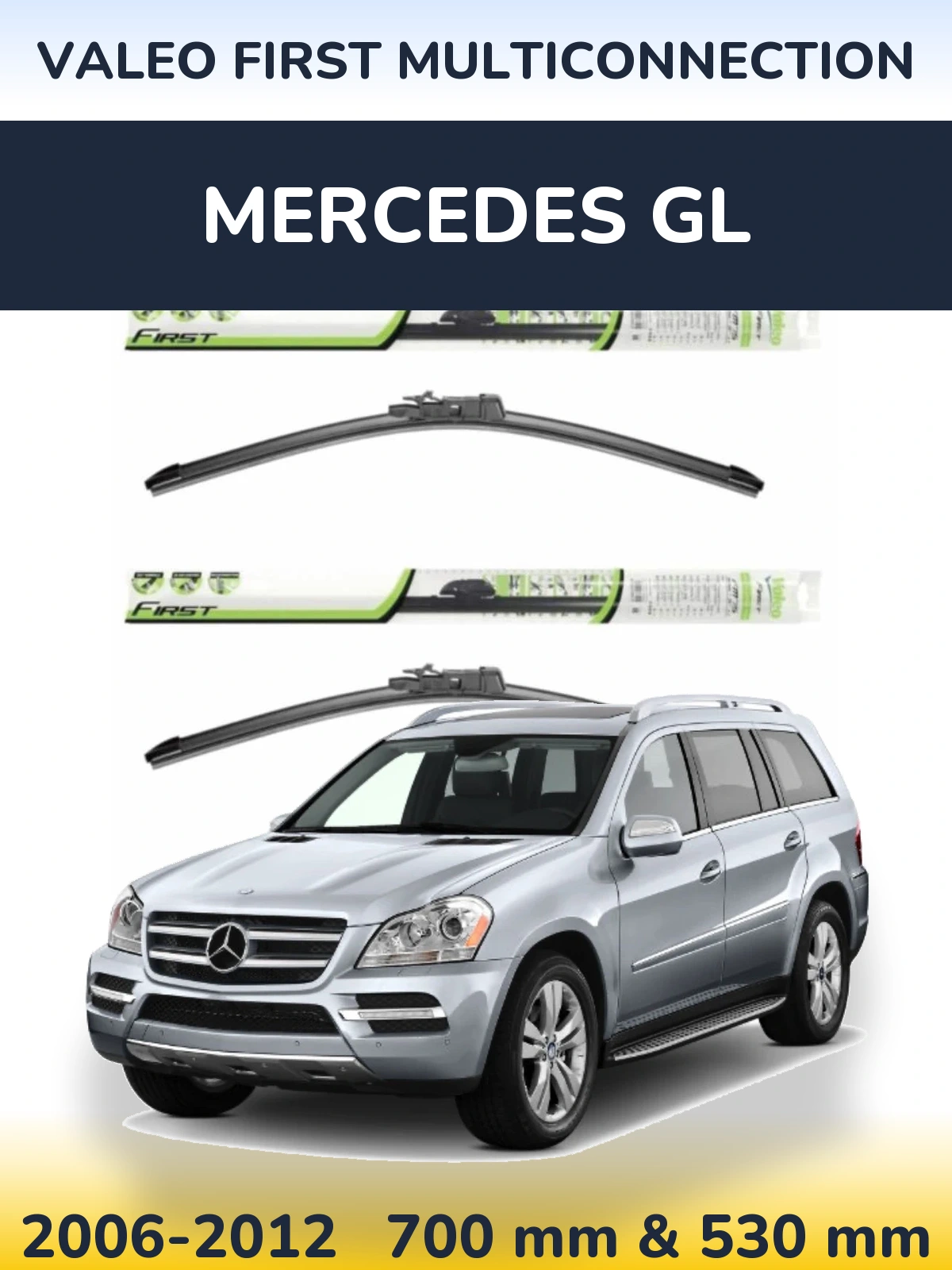 Ștergătoare Valeo First MultiConnection pentru Mercedes GL